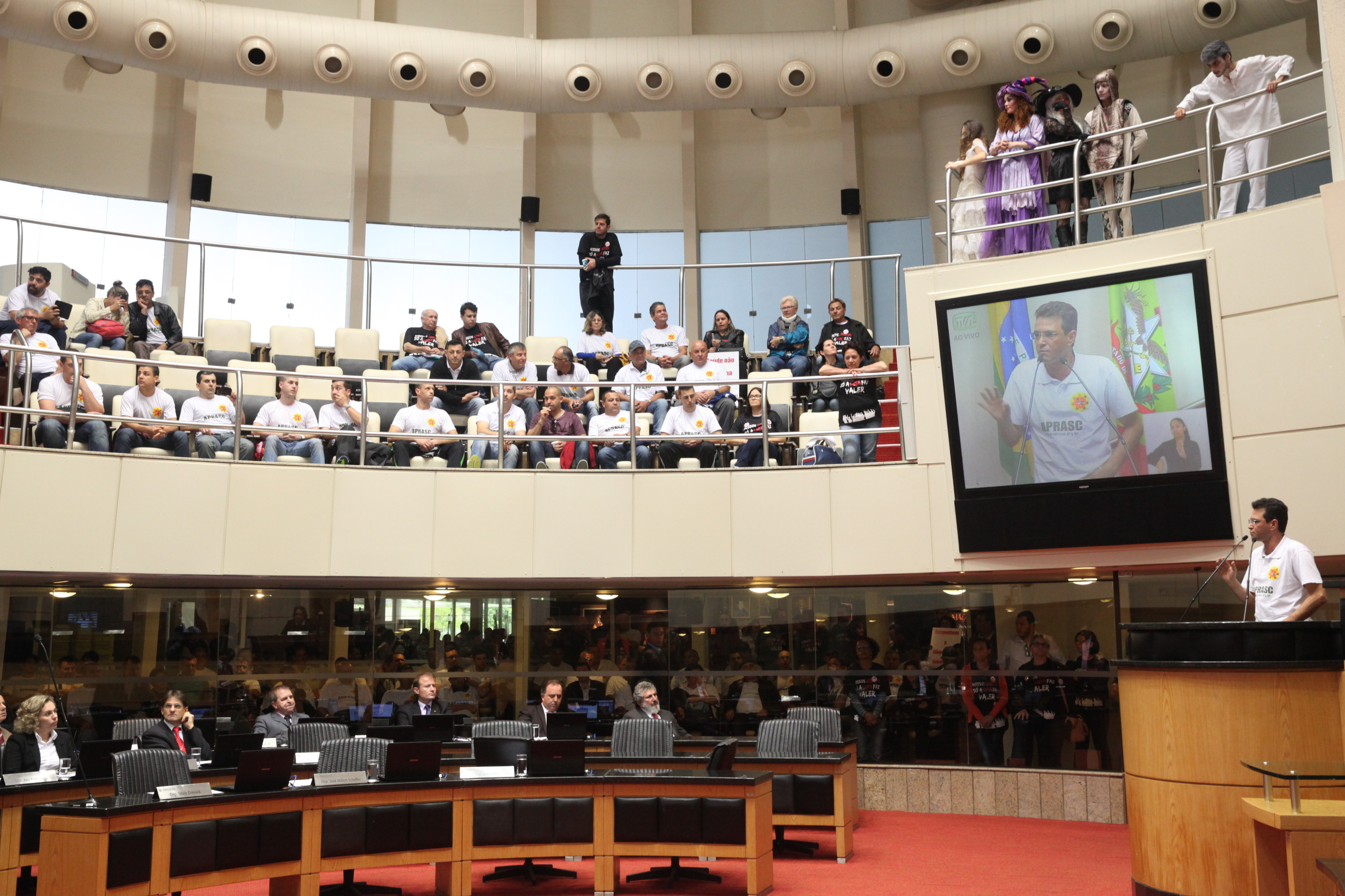 Sessão Ordinária da Assembleia Legislativa do Estado de Santa Catarina.