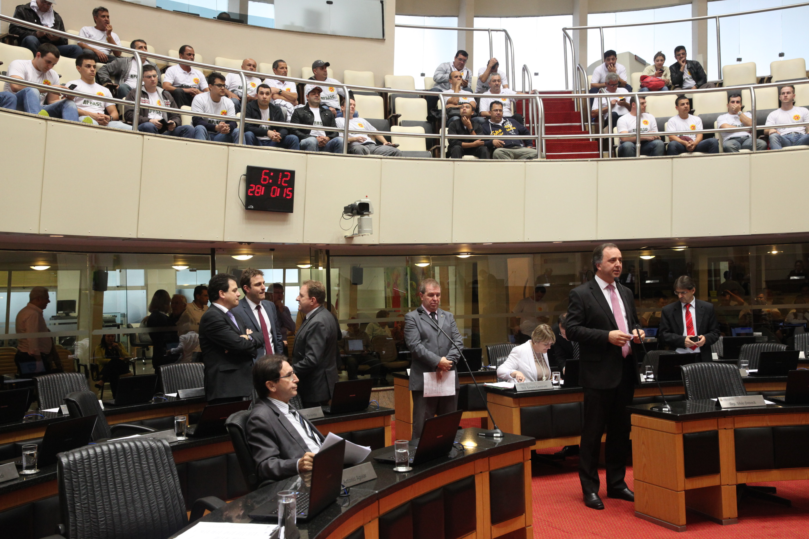 Sessão Ordinária da Assembleia Legislativa do Estado de Santa Catarina.