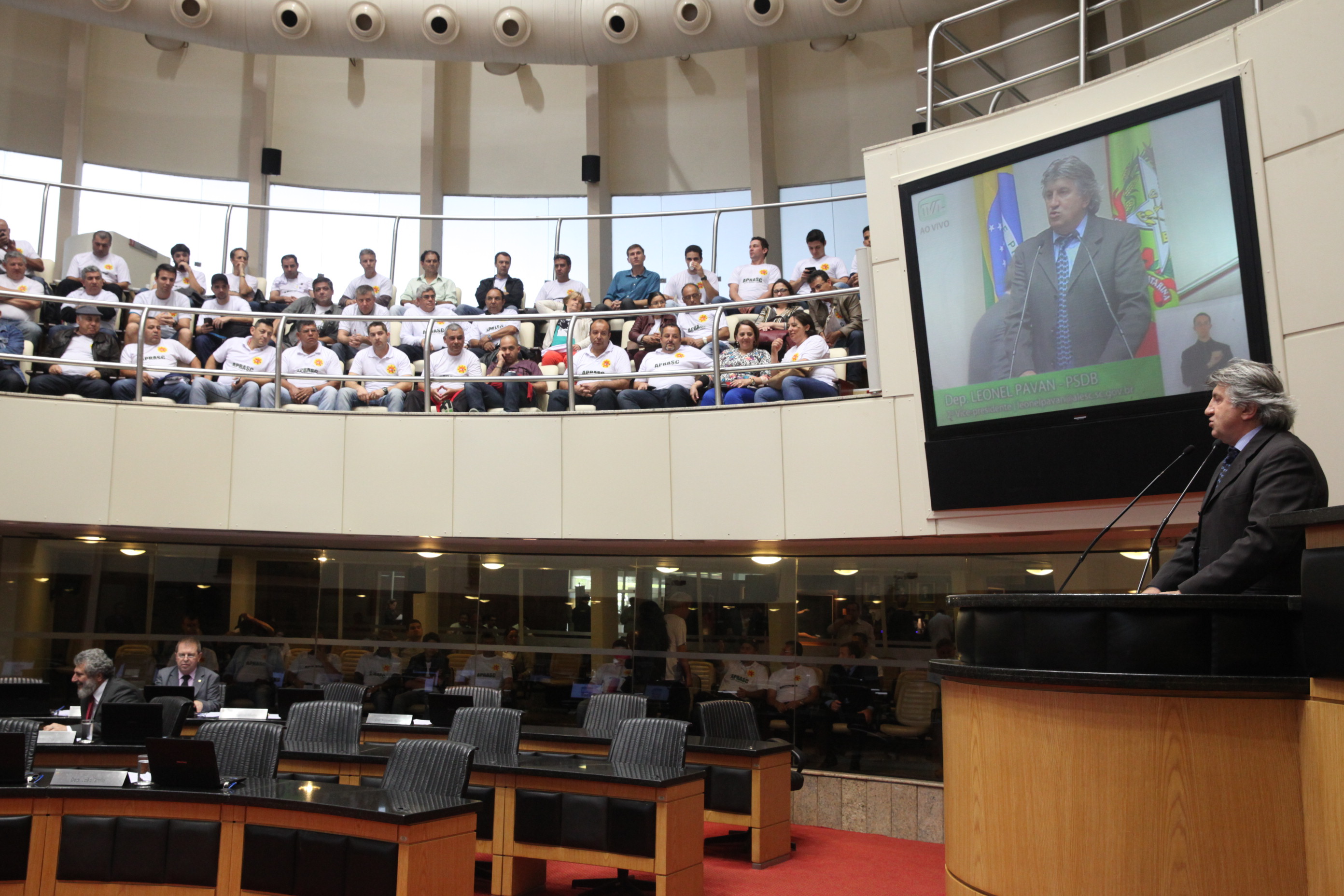 Sessão Ordinária da Assembleia Legislativa do Estado de Santa Catarina.