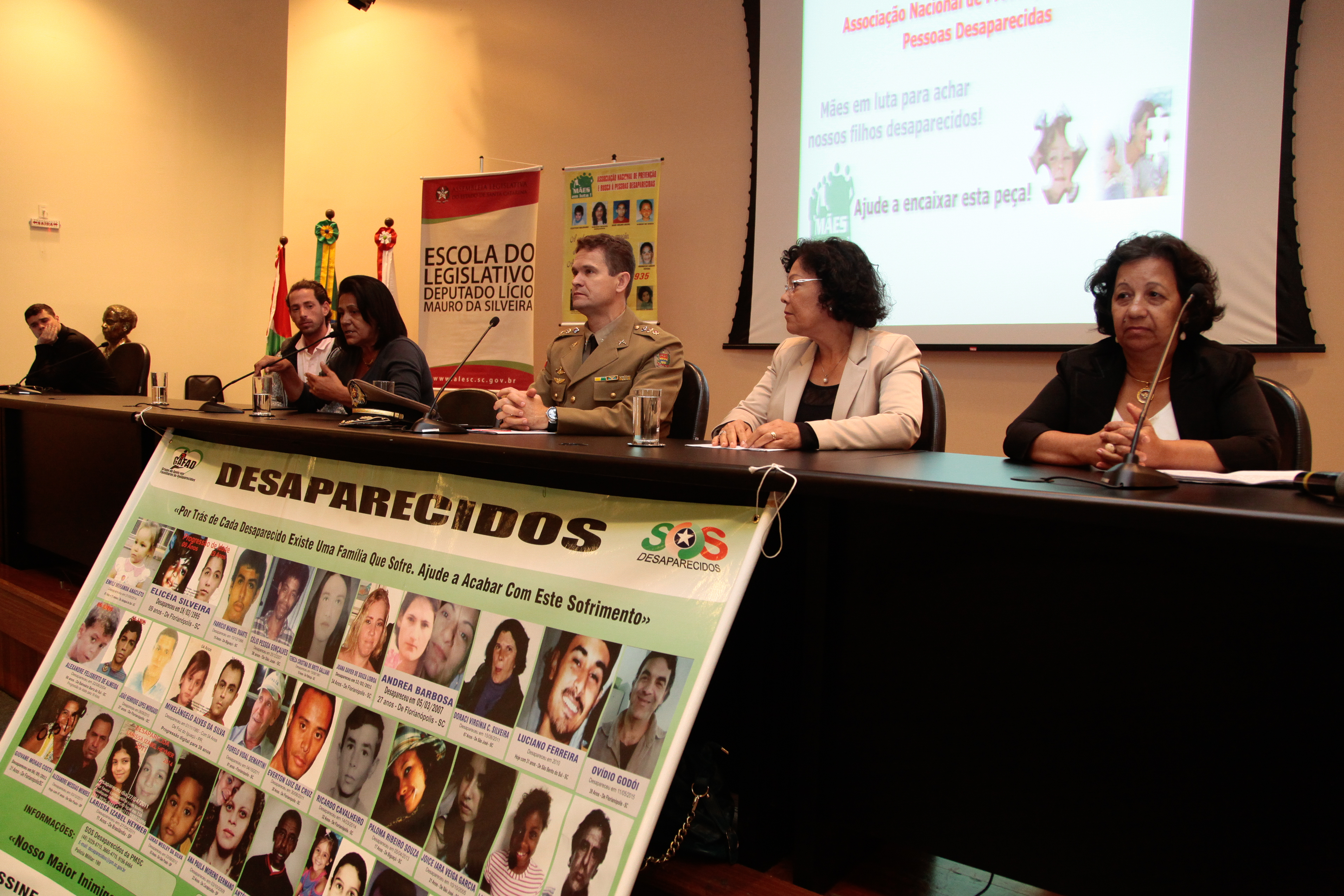 Seminário Nacional de Combate ao Desaparecimento e Tráfico de Pessoas. Foto: Miriam Zomer/Agência AL