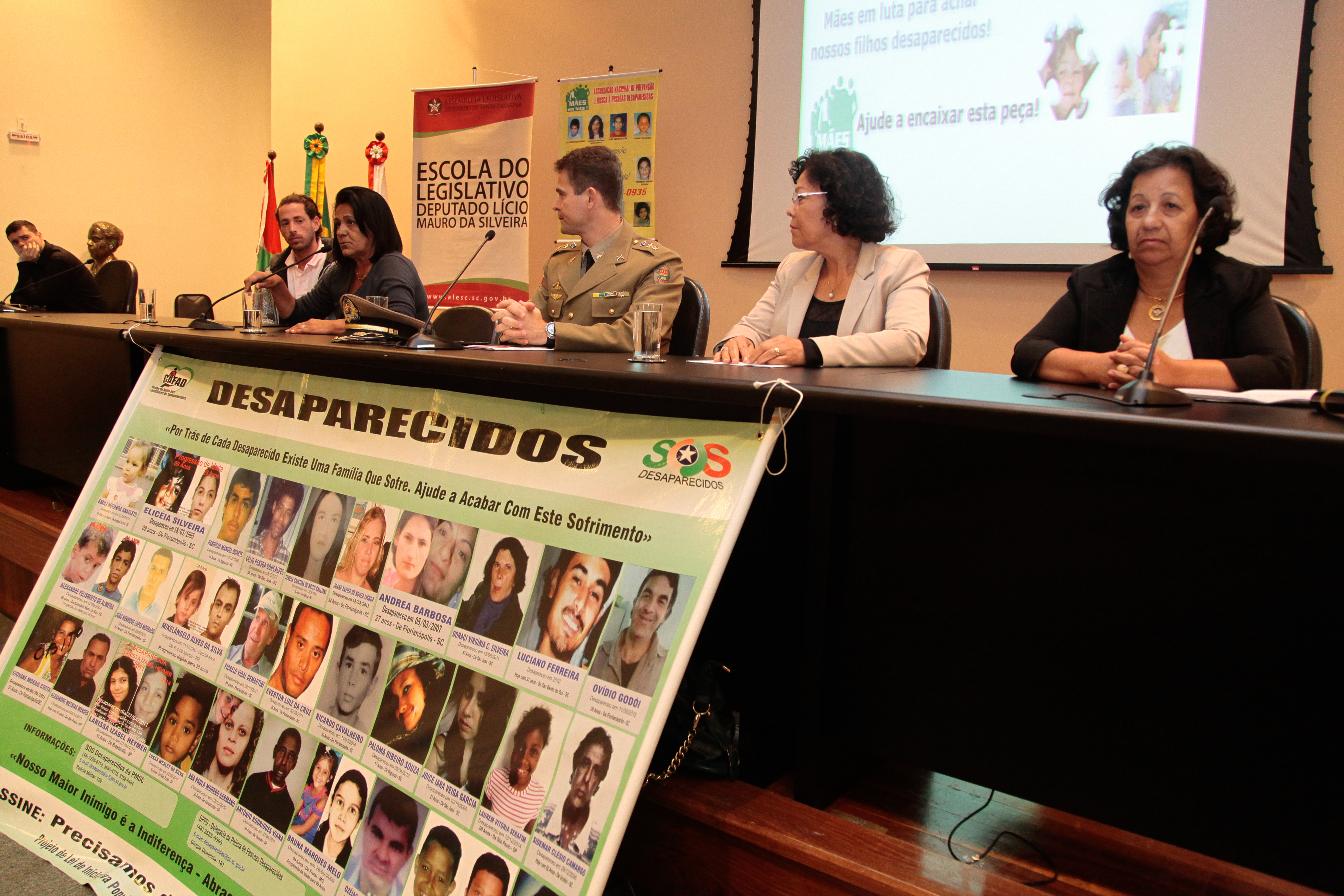 Seminário Nacional de Combate ao Desaparecimento e Tráfico de Pessoas. Foto: Miriam Zomer/Agência AL