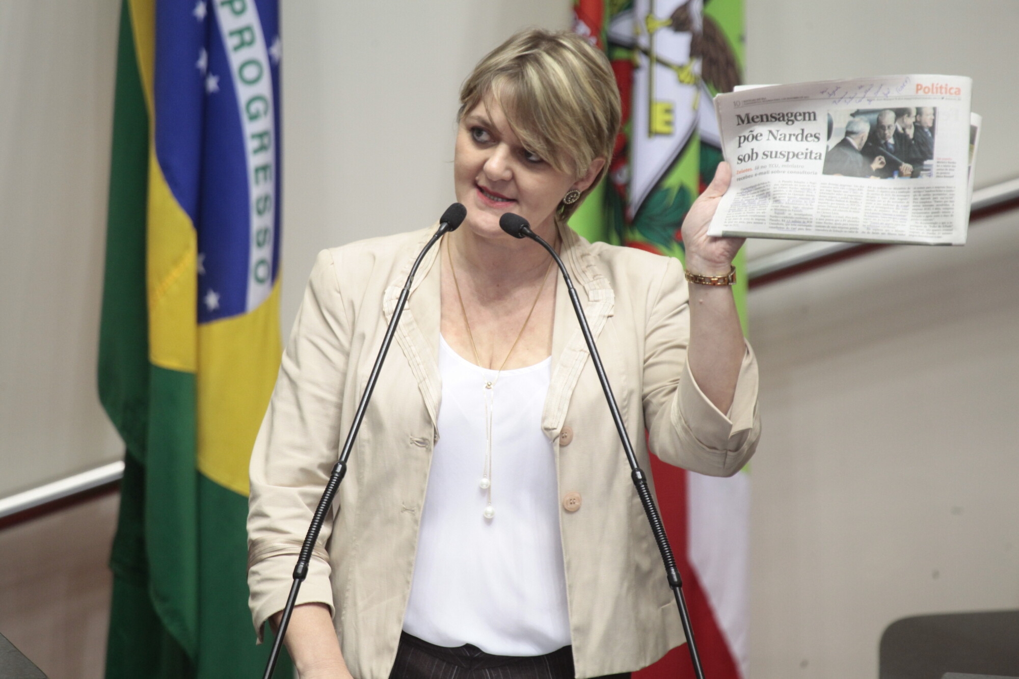 Deputada Luciane Carminatti
