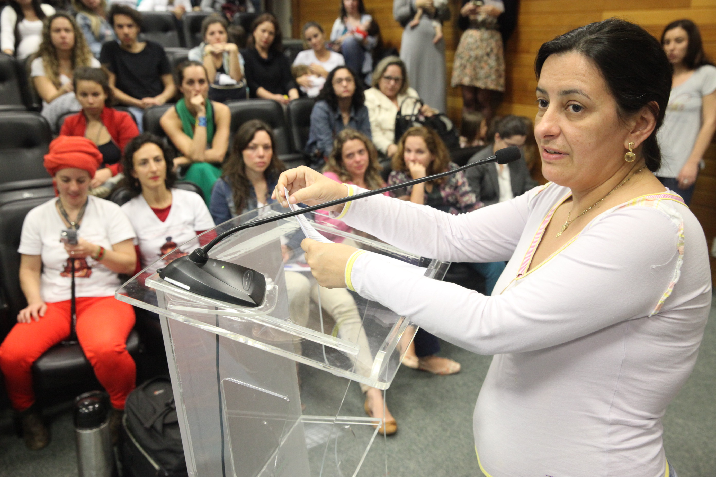Reunião da Comissão de Saúde. Debate Sobre as Doulas. Foto: Fábio Queiroz / Agência AL