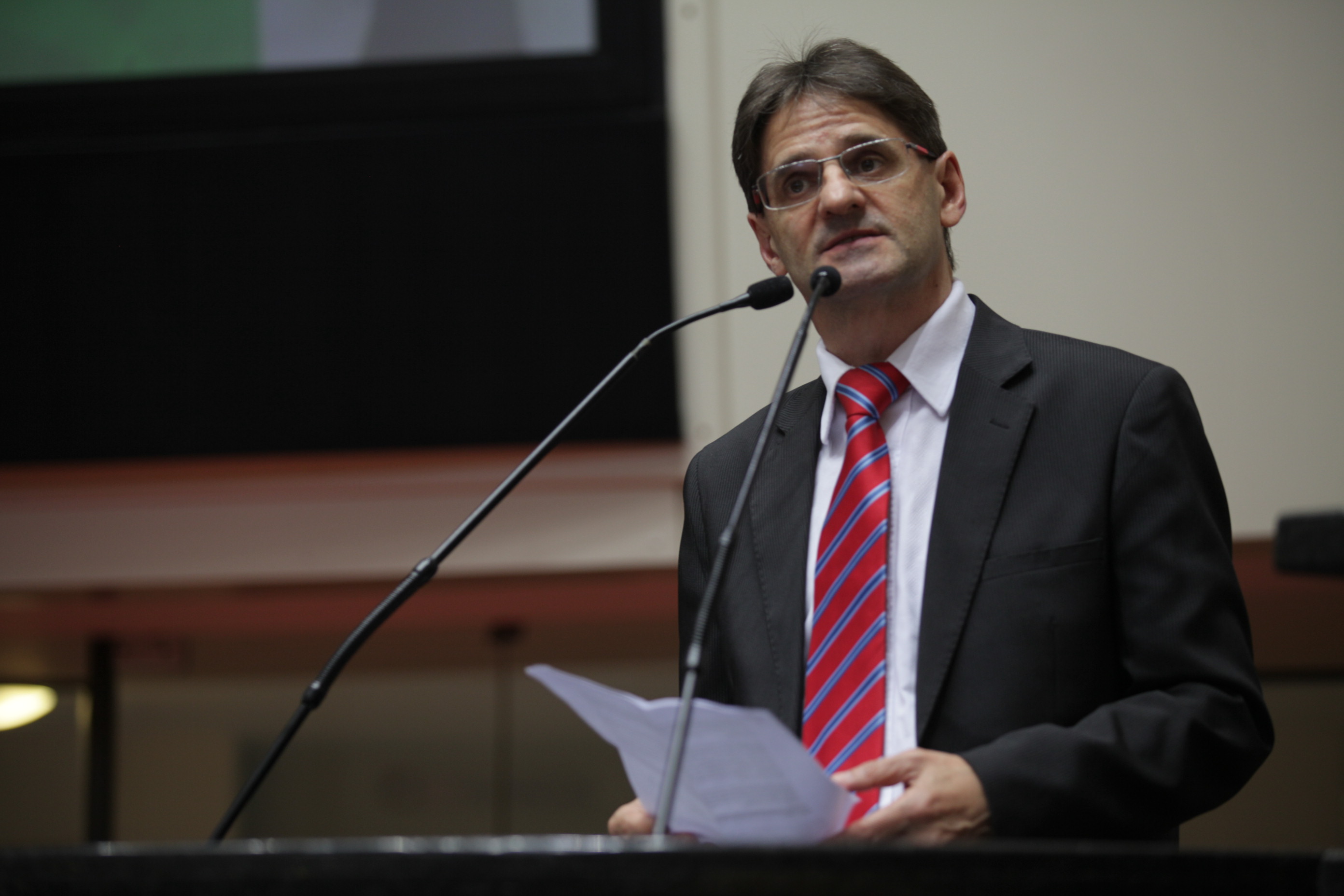 Sessão Plenária. Deputado Neodi Saretta (PT)  - Foto: Solon Soares/Agência AL