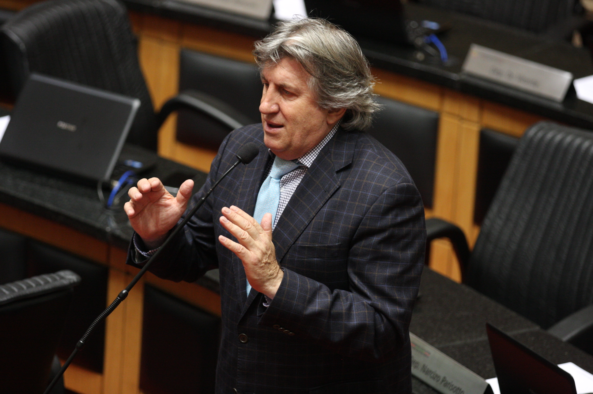 Sessão Ordinária. Deputado Leonel Pavan (PSDB). Foto: Yuri Santos / Agência AL