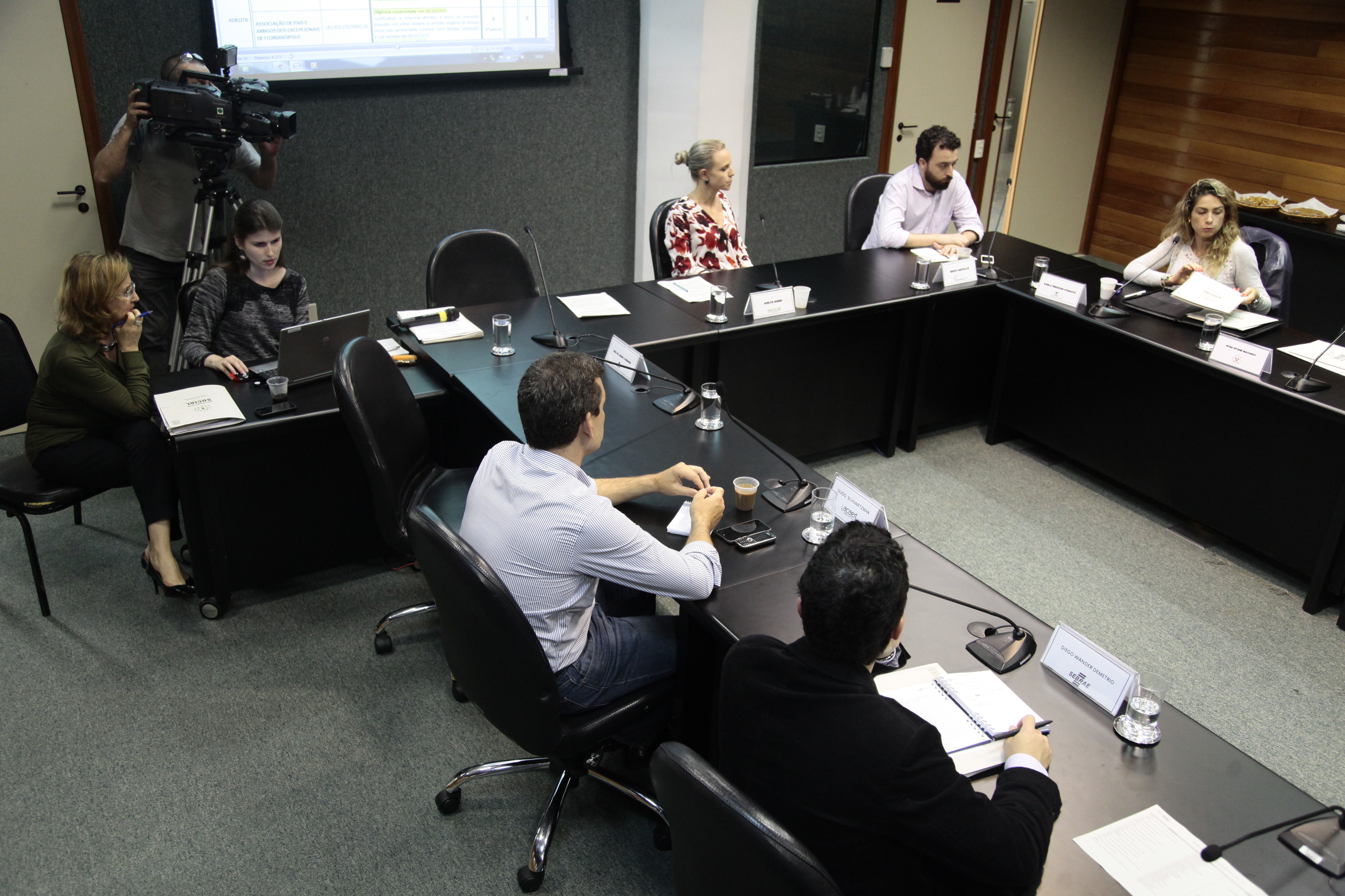 Reunião da Comissão Mista de Responsabilidade Social. Foto: Miriam Zomer/Agência AL