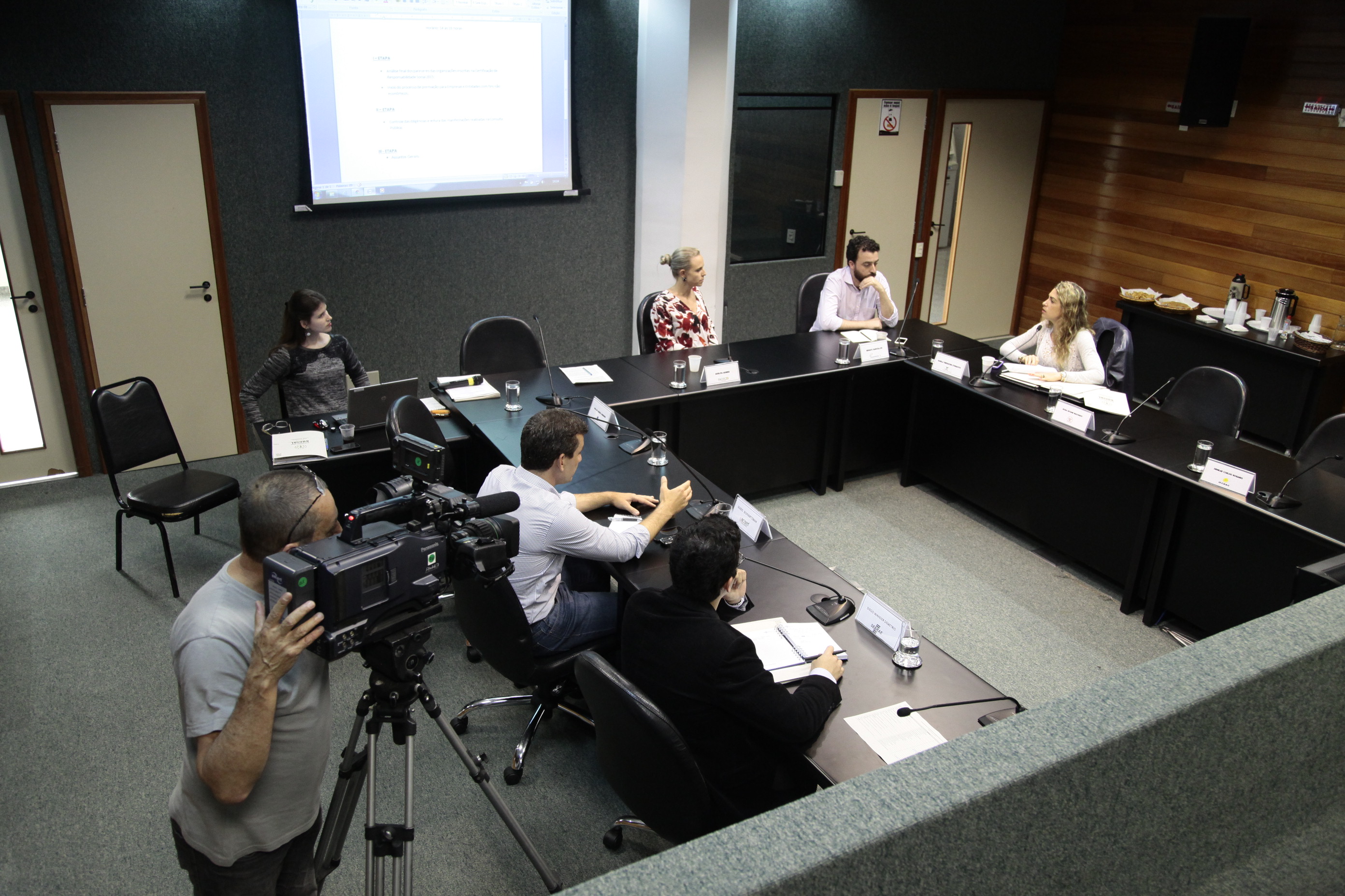 Reunião da Comissão Mista de Responsabilidade Social. Foto: Miriam Zomer/Agência AL