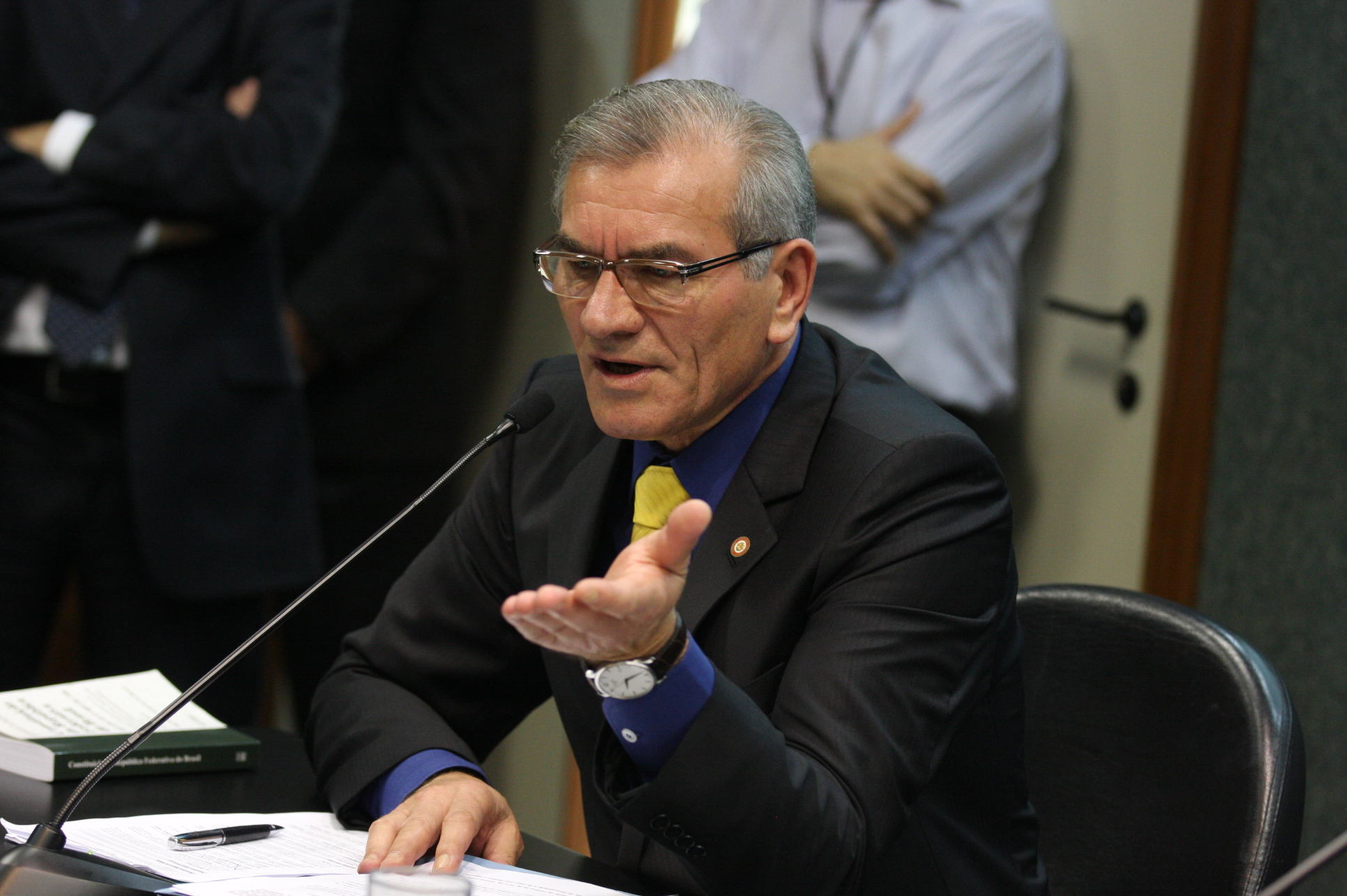 Comissão de Constituição e Justiça. Deputado Silvio Dreveck (PP). Foto: Yuri Santos / Agência AL