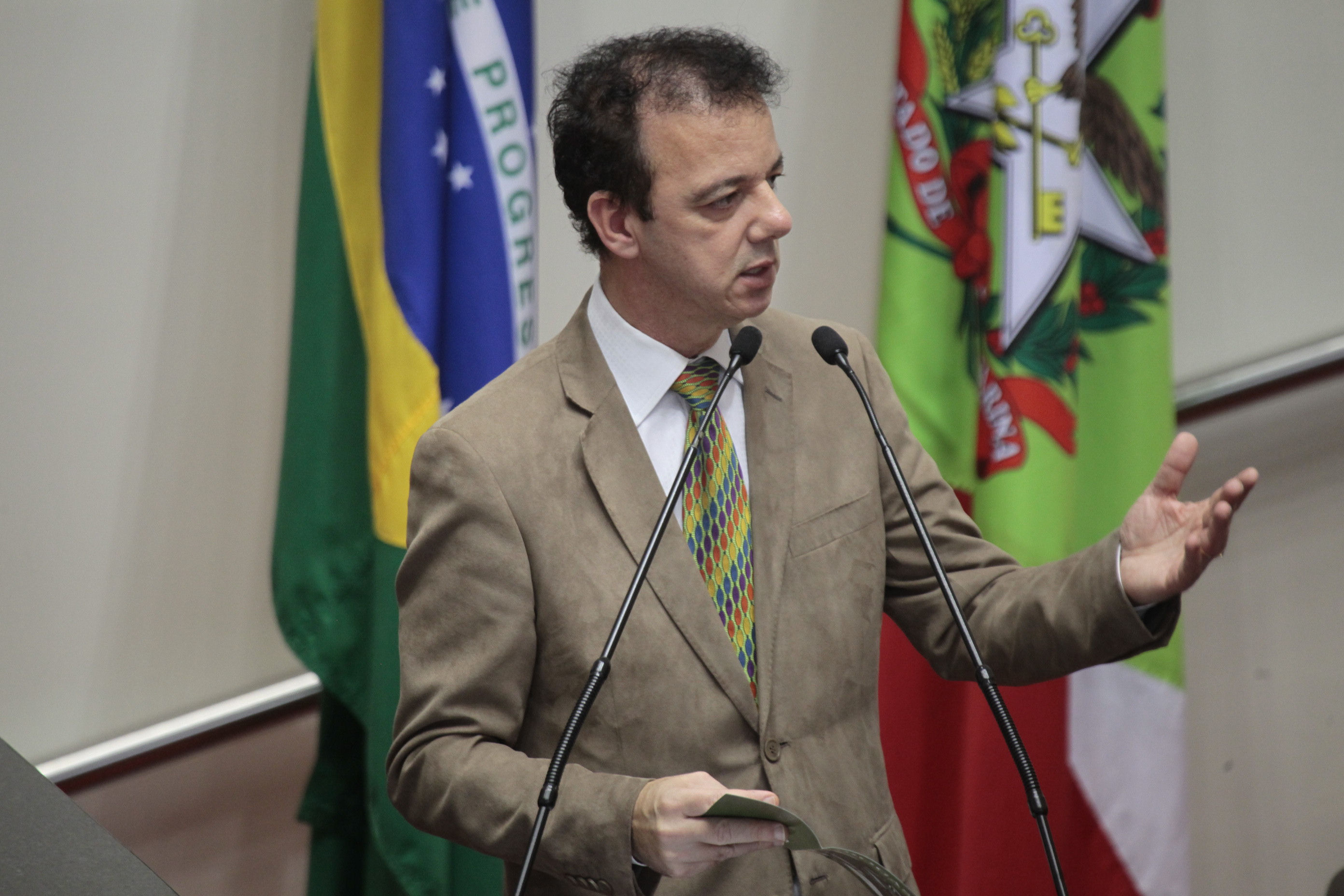Sessão Ordinária. Deputado Ismael dos Santos (PSD)  - Foto: Miriam Zomer/Agência AL