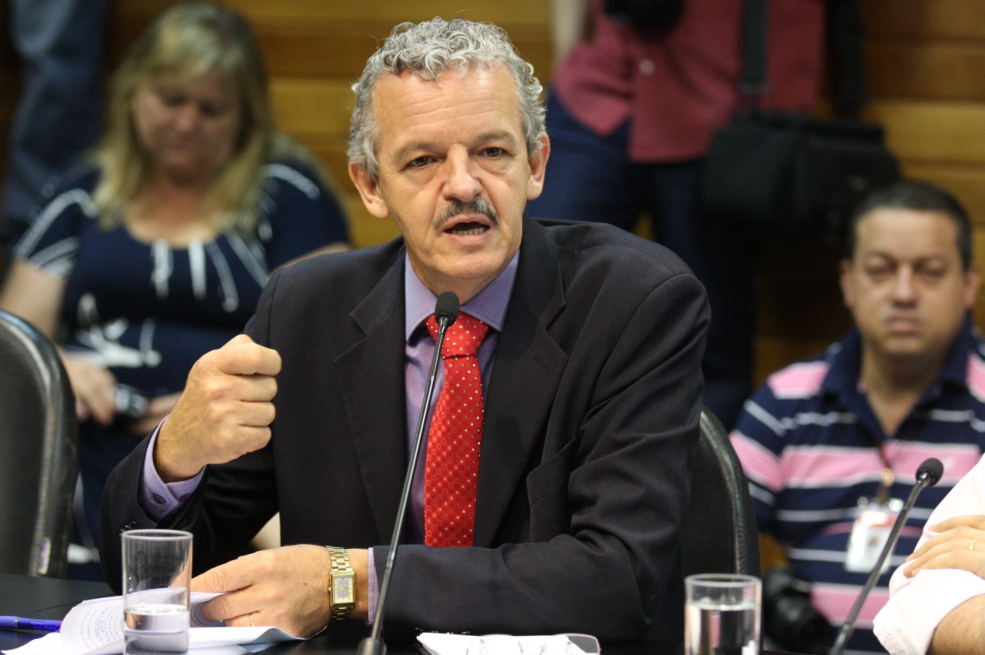Comissão de Finanças e Tributação. Deputado Dirceu Dresch (PT). Foto: Yuri Santos / Agência AL