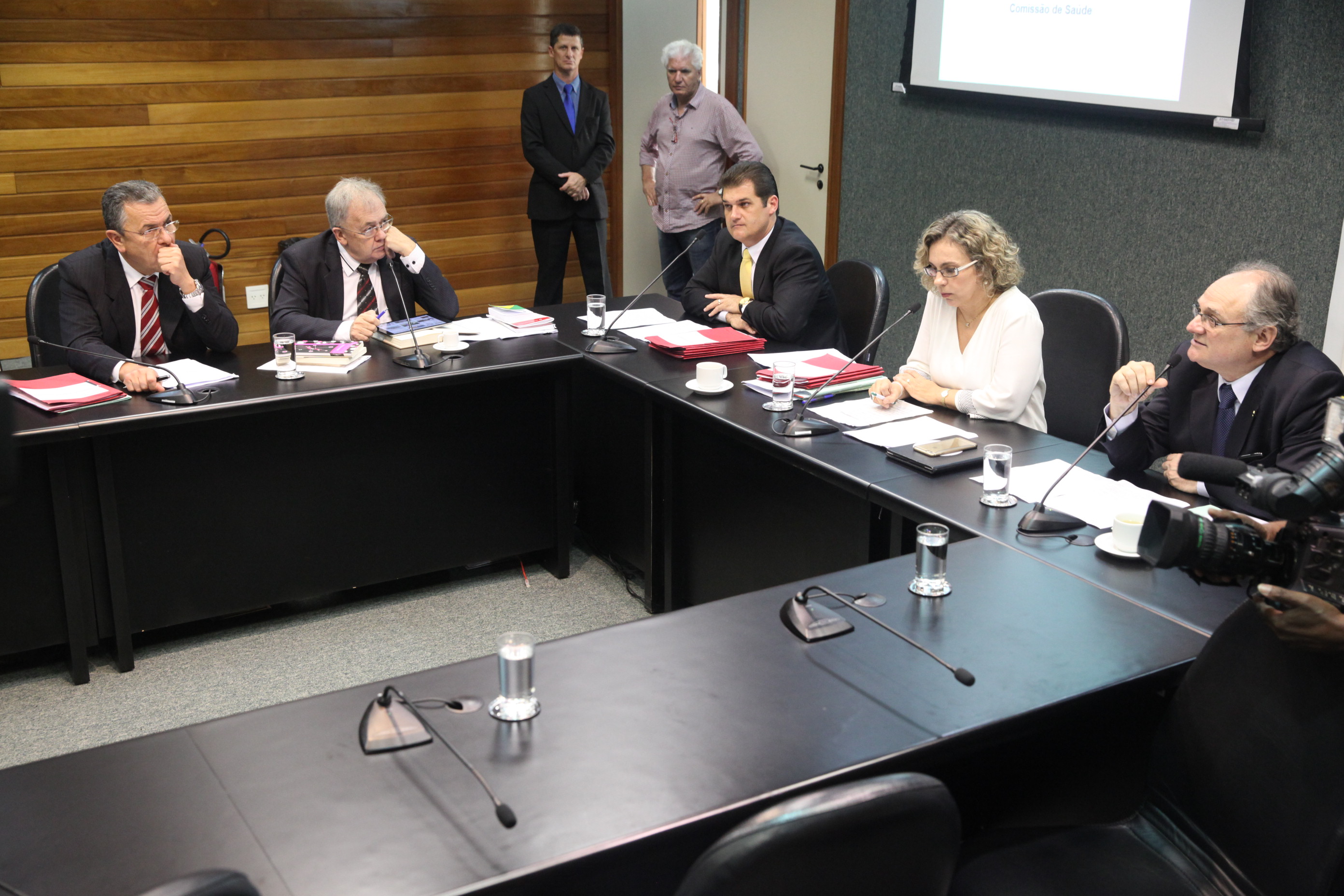 Reunião da Comissão de Saúde. Foto: Fábio Queiroz / Agência AL