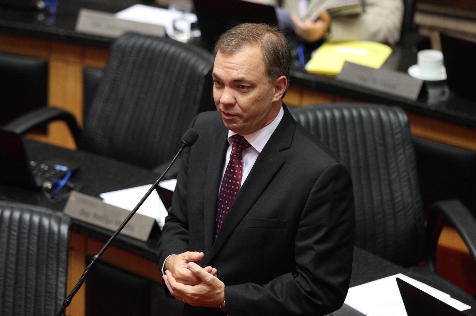 Sessão Ordinária. Deputado Gean Loureiro (PMDB). Foto: Yuri Santos / Agência AL