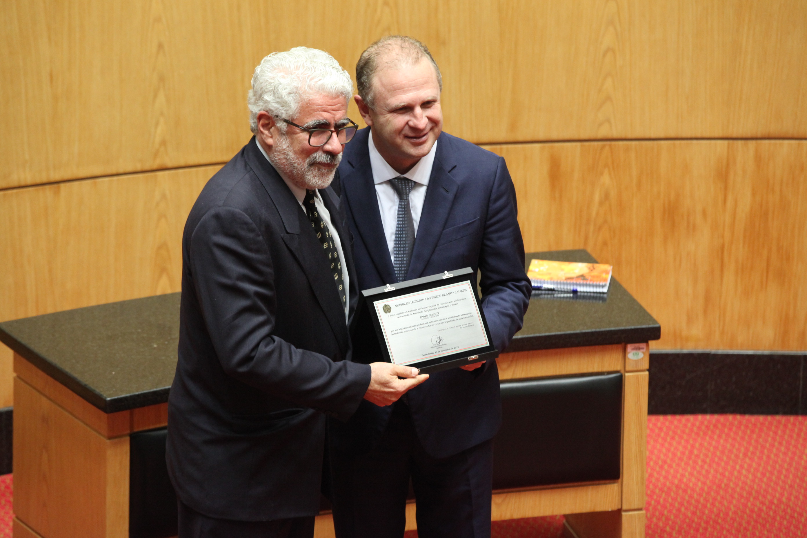 Sessão Especial em homenagem aos 10 anos da Associação Floripamanhã. Foto: Fábio Queiroz / Agência AL