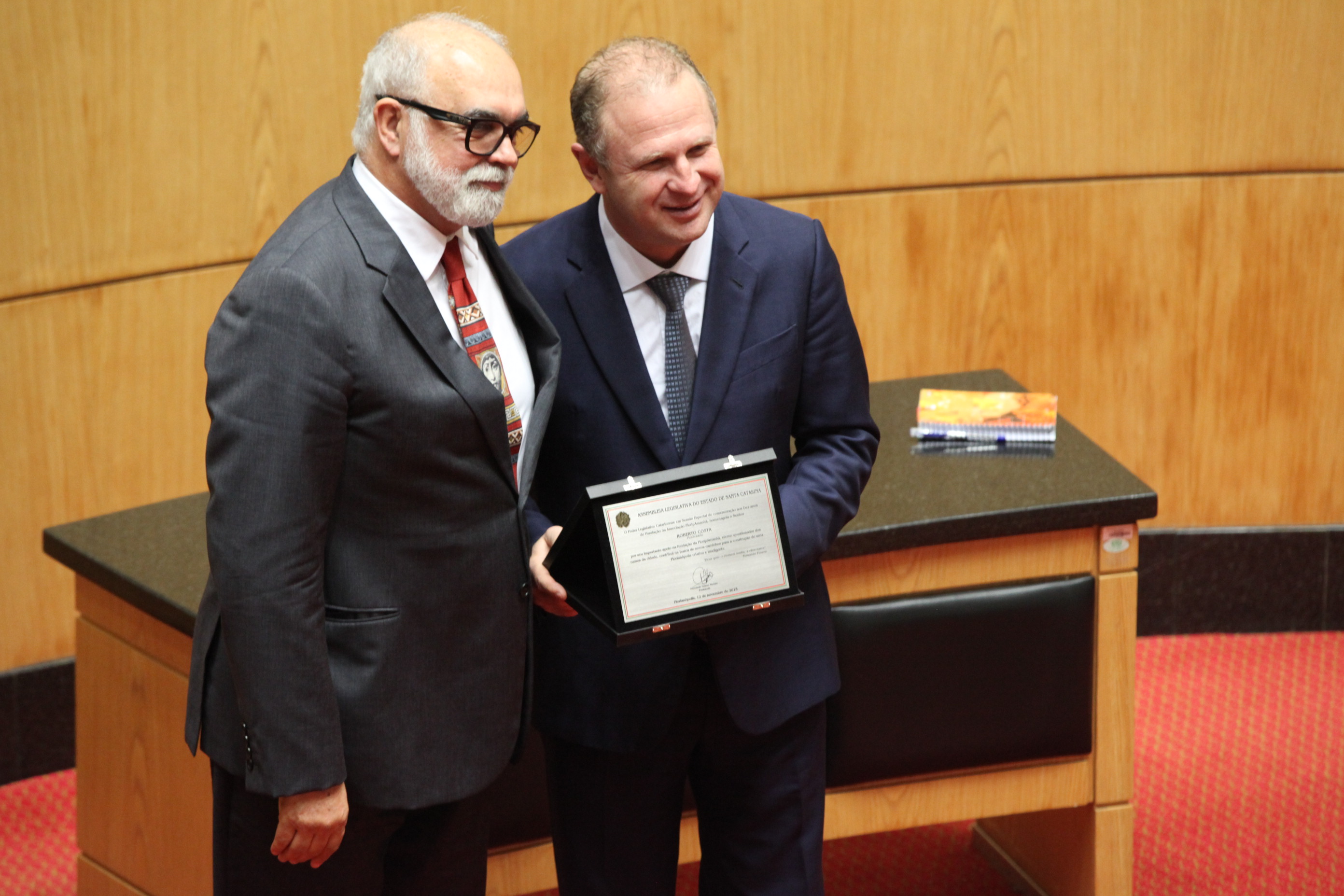 Sessão Especial em homenagem aos 10 anos da Associação Floripamanhã. Foto: Fábio Queiroz / Agência AL