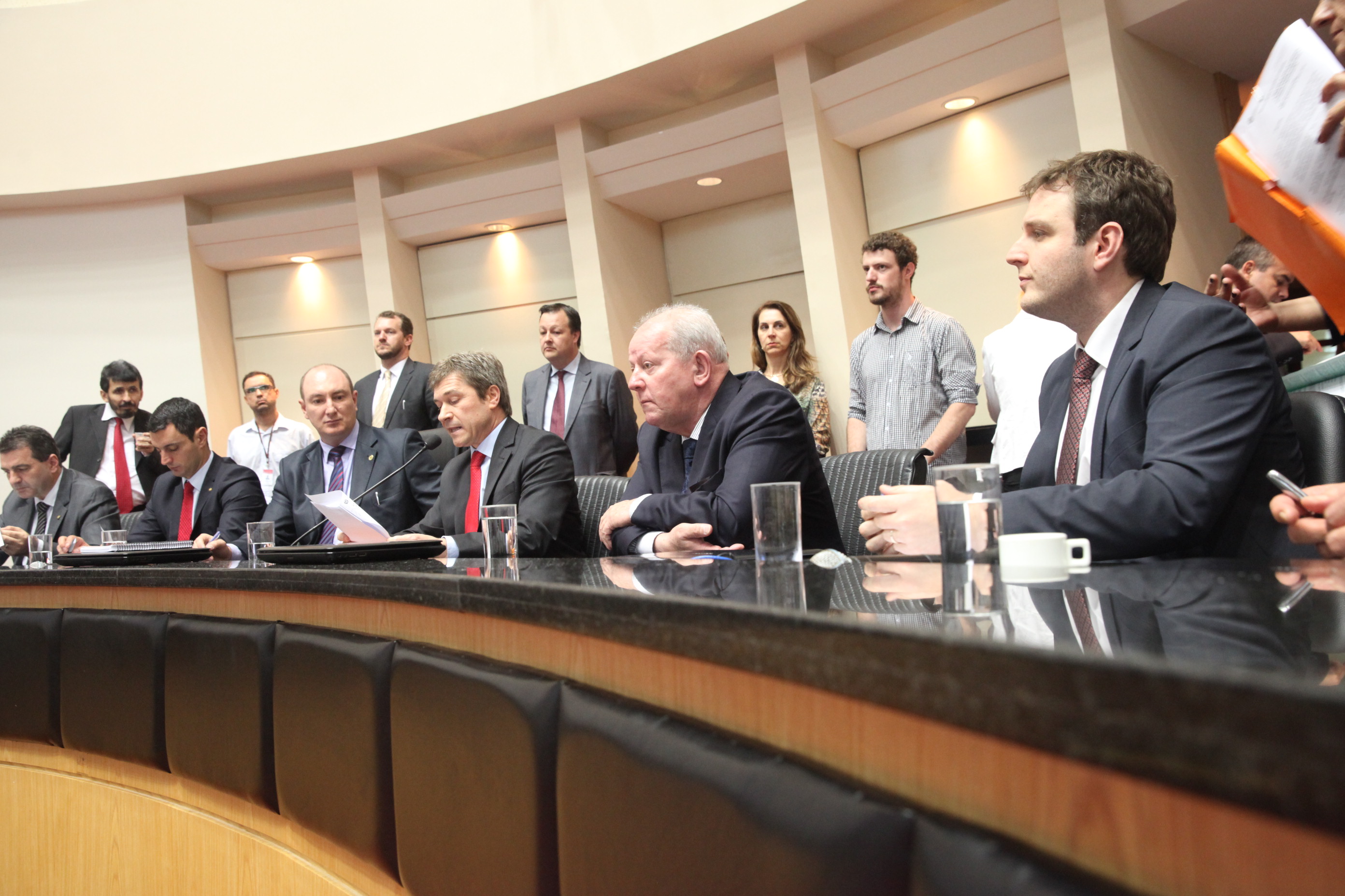 Reunião da Comissão de Constituição e Justiça. Foto: Fábio Queiroz / Agência AL