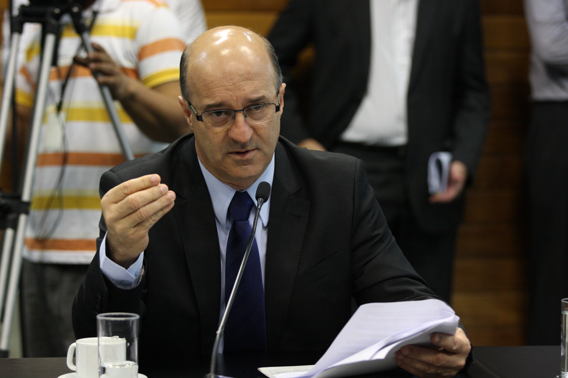 Deputado José Milton Scheffer, relator do PLC 33/2015.