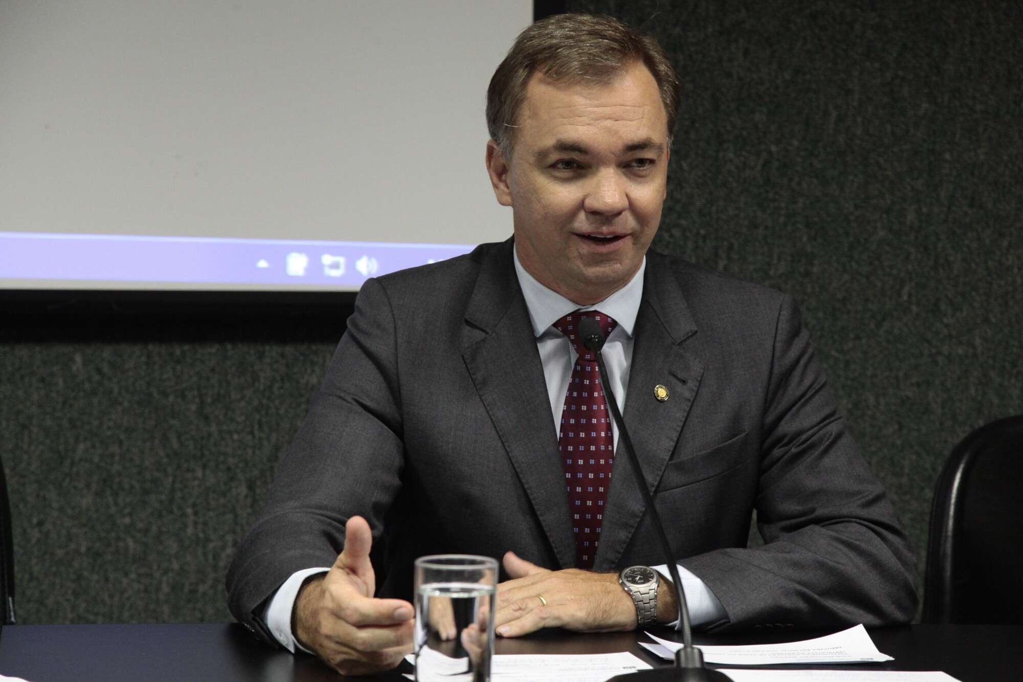 Deputado Gean Loureiro, proponente da audiência