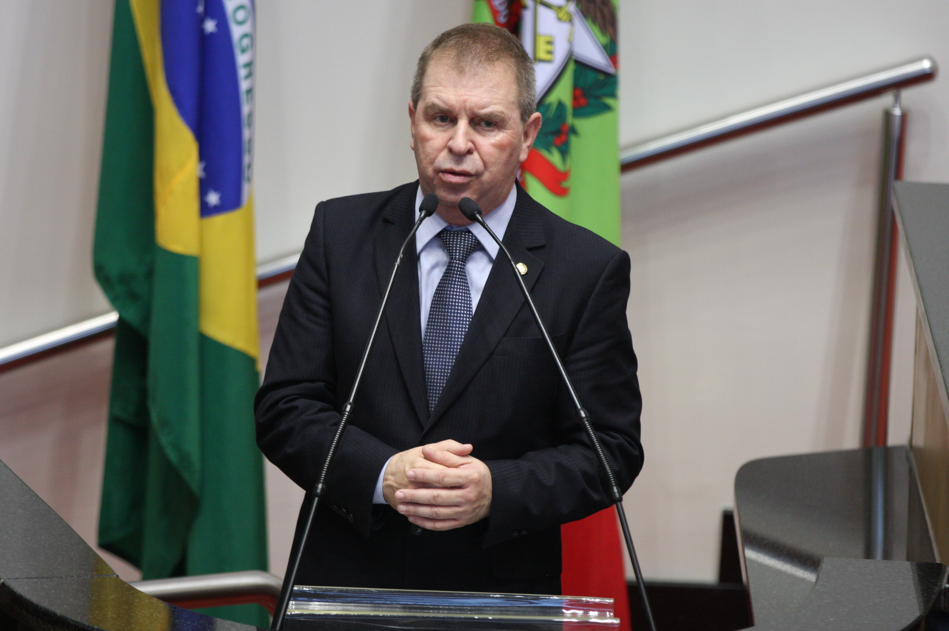 Sessão Ordinária. Deputado Maurício Eskudlark (PSD). Foto: Yuri Santos / Agência AL