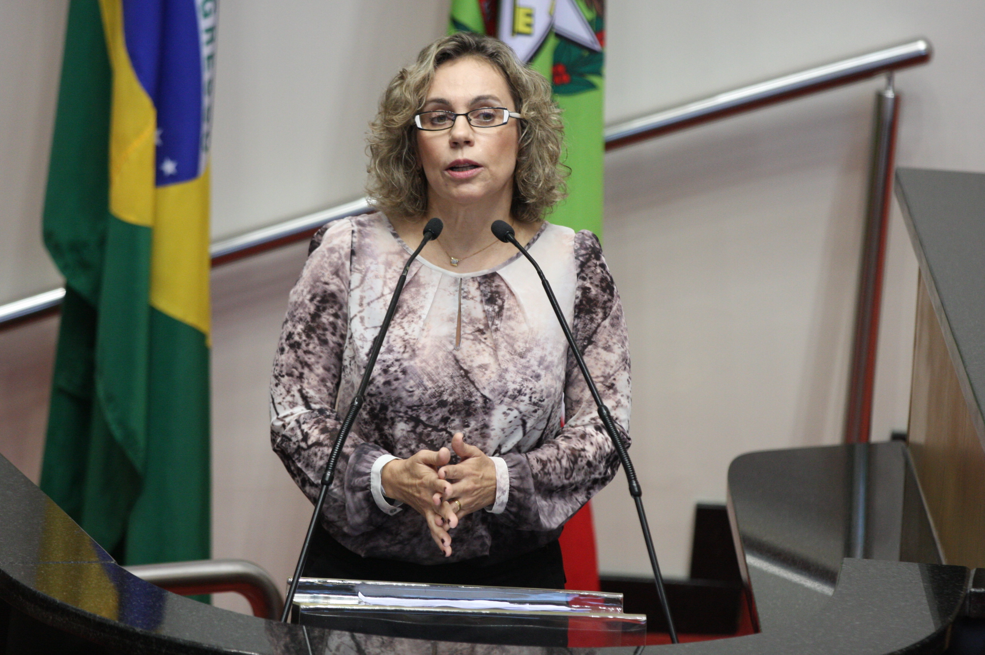 Sessão Ordinária. Deputada Ana Paula Lima (PT). Foto: Yuri Santos / Agência AL