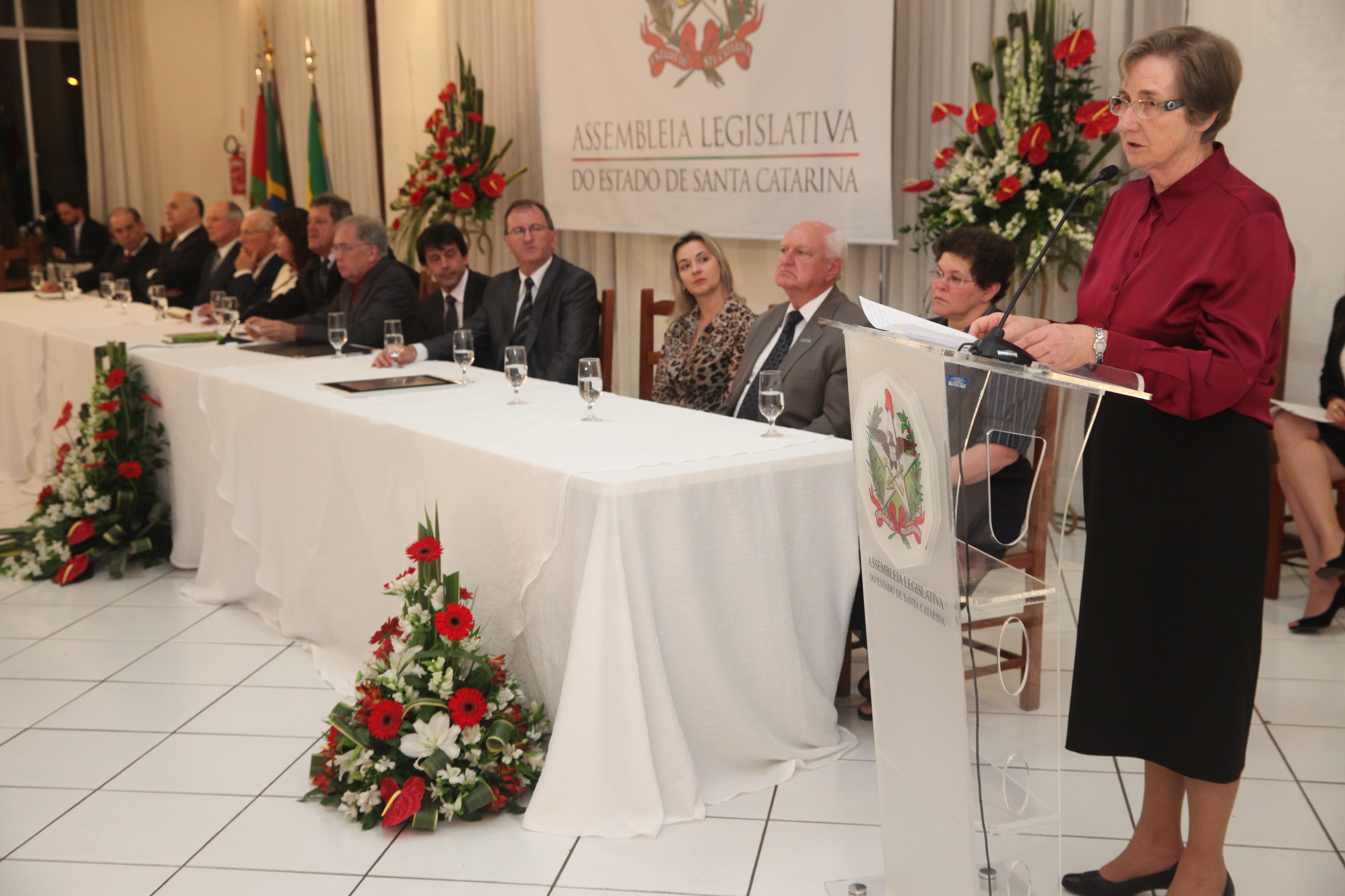 Sessão Especial em homenagem à passagem dos 100 anos do Hospital Nossa Senhora dos Prazeres em Lages. Foto: Fábio Queiroz / Agência AL