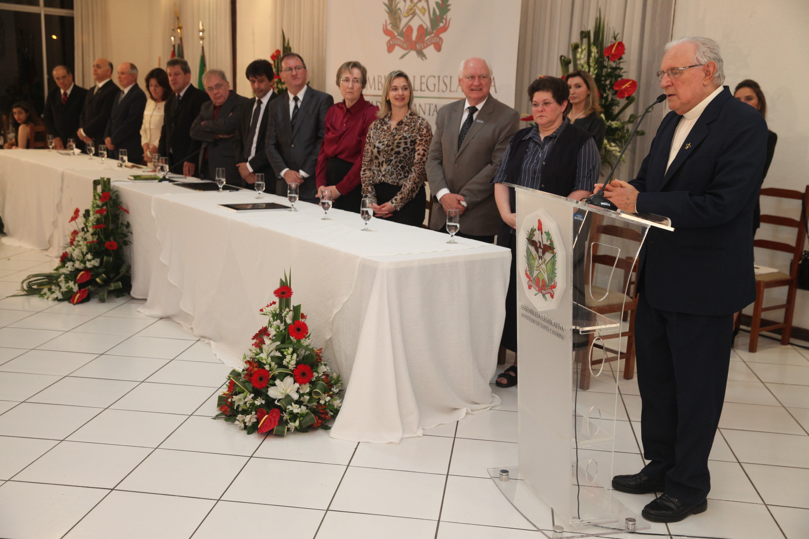 Sessão Especial em homenagem à passagem dos 100 anos do Hospital Nossa Senhora dos Prazeres em Lages. Foto: Fábio Queiroz / Agência AL