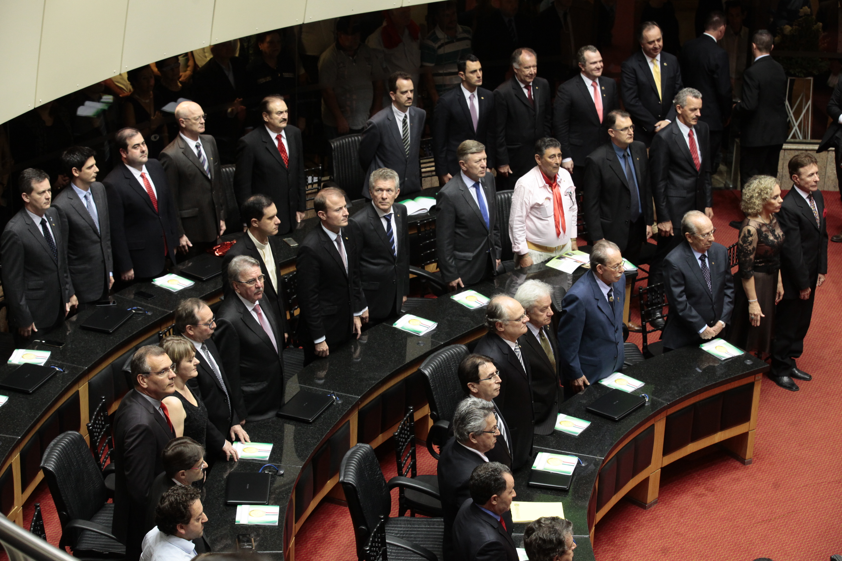 Sessão Solene de Concessão da Comenda do Legislativo Catarinense. Foto: Miriam Zomer/Agência AL
