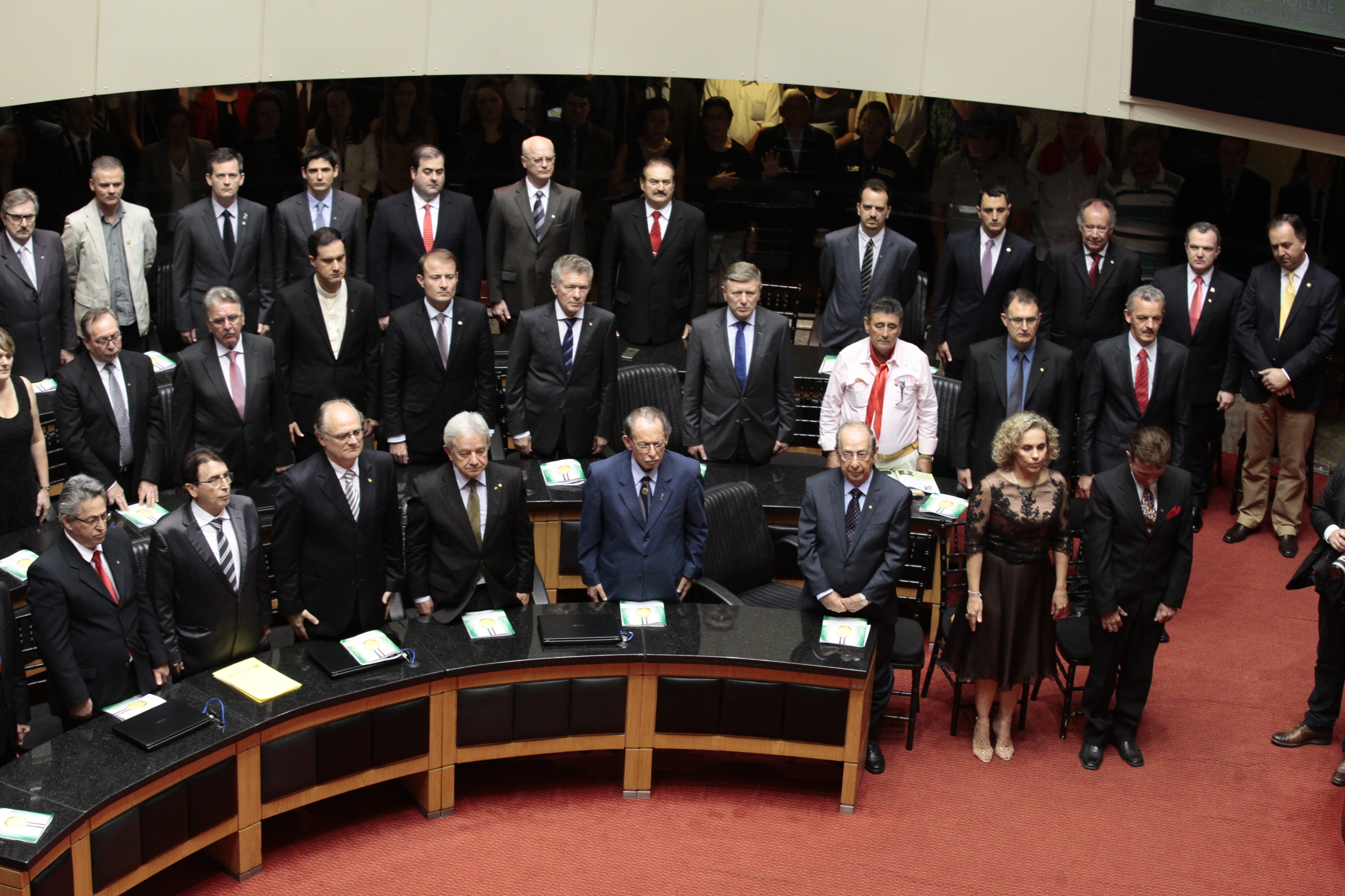 Sessão Solene de Concessão da Comenda do Legislativo Catarinense. Foto: Miriam Zomer/Agência AL