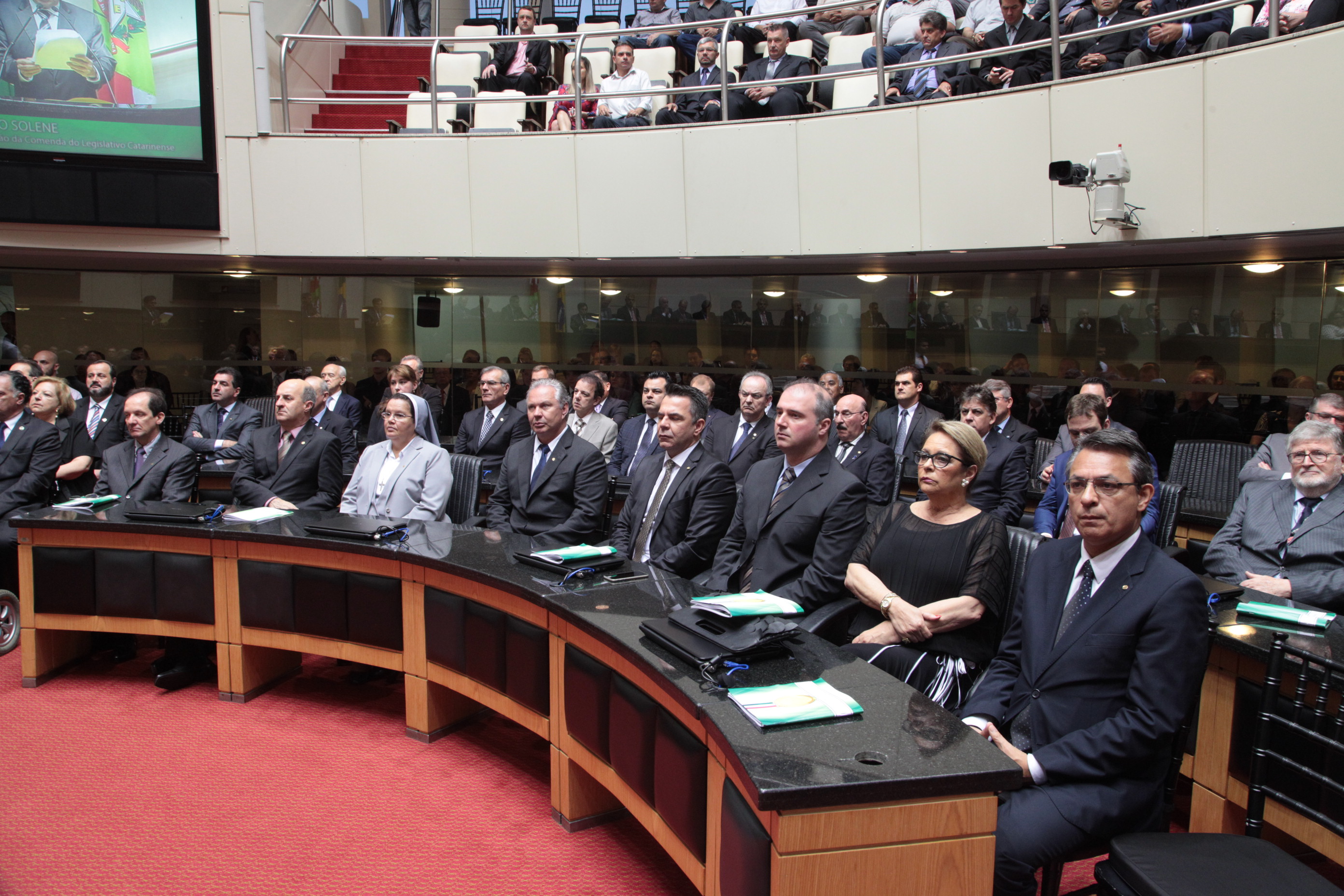 Sessão Solene de Concessão da Comenda do Legislativo Catarinense. Foto: Solon Soares/Agência AL
