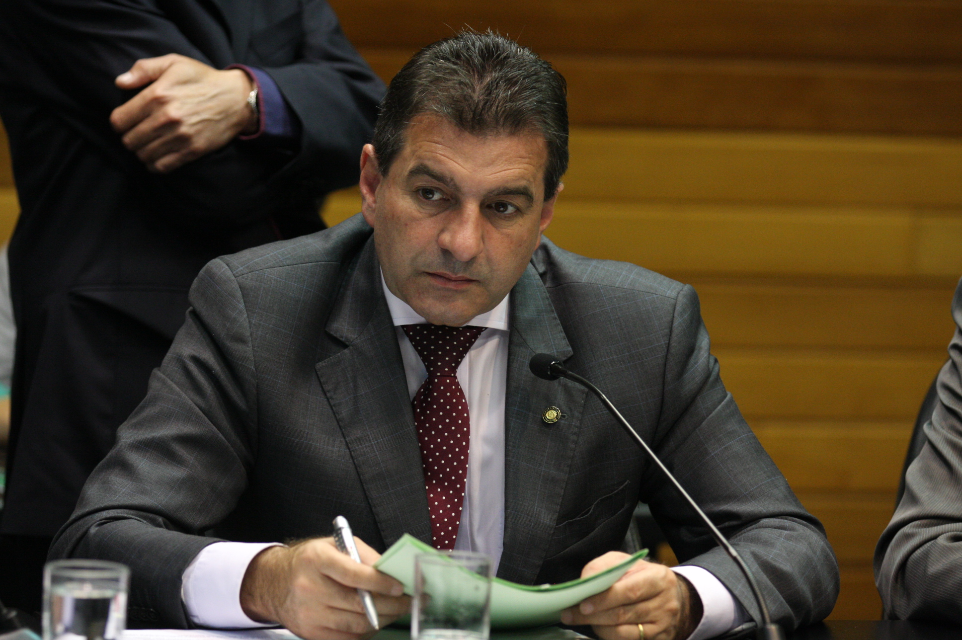 Comissão de Constituição e Justiça. Deputado Valdir Cobalchini (PMDB). Foto: Yuri Santos / Agência AL