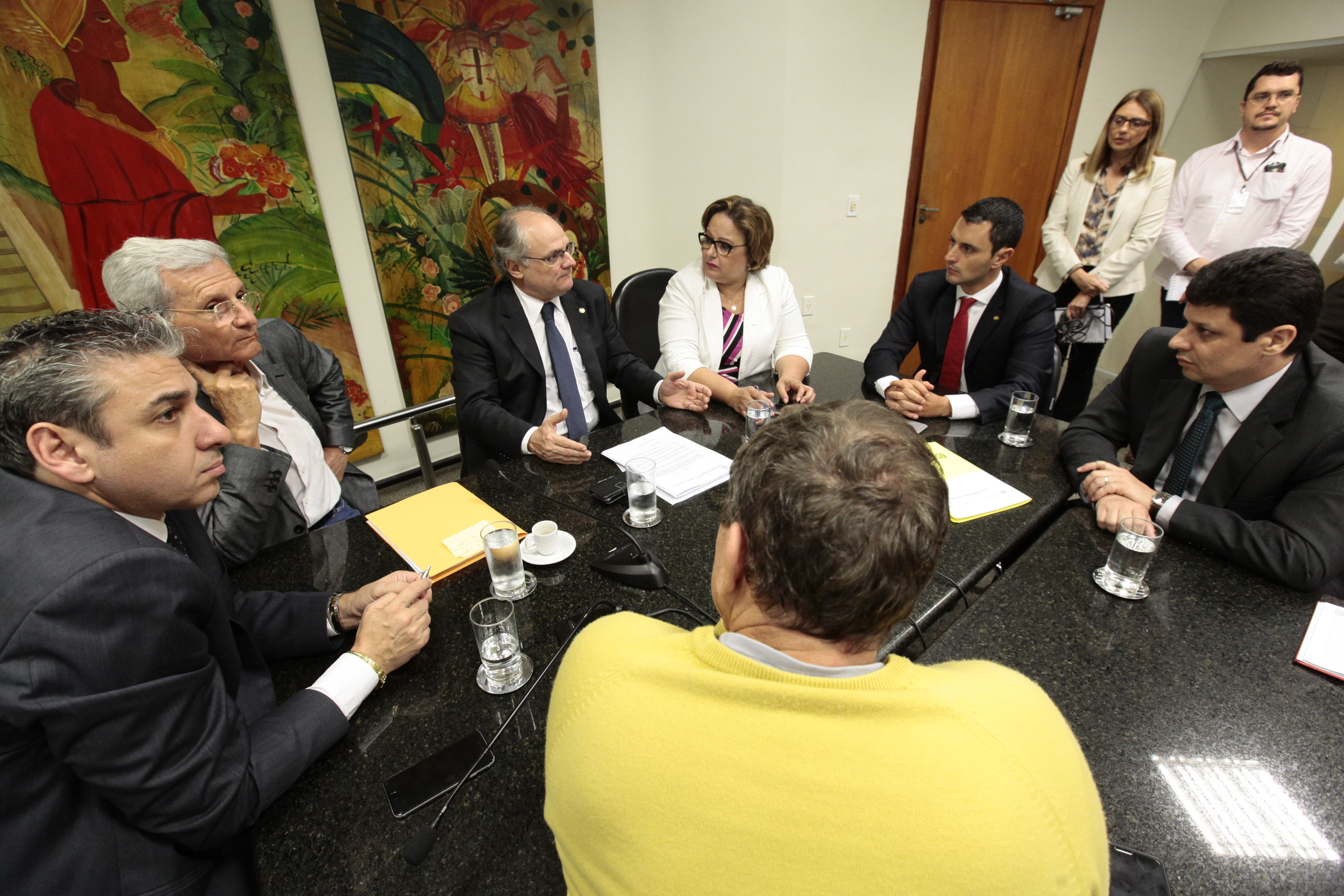 Reunião sobre a situação do Morro dos Cavalos