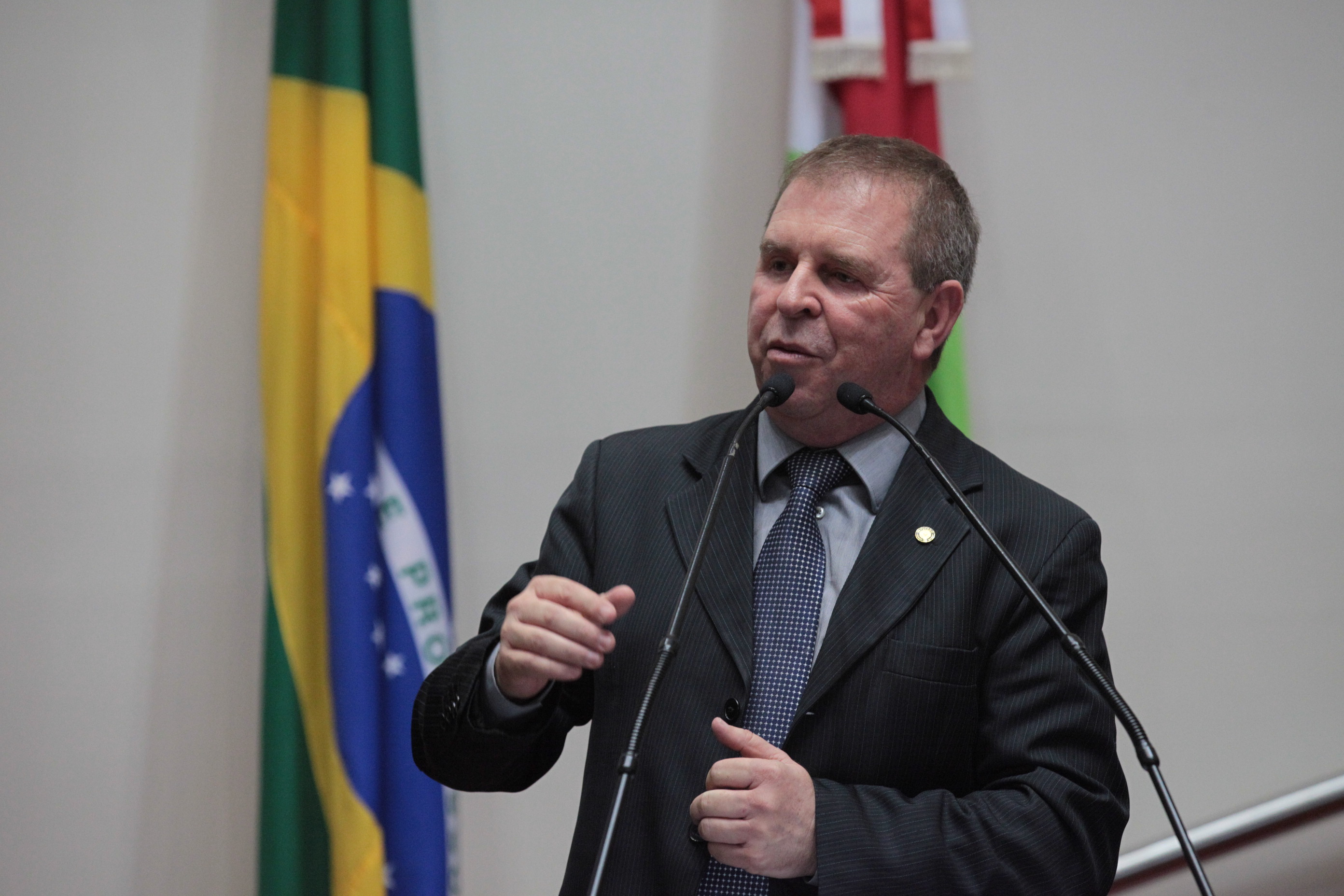 Sessão Ordinária. Deputado Maurício Eskudlark (PSD)  - Foto: Solon Soares/Agência AL