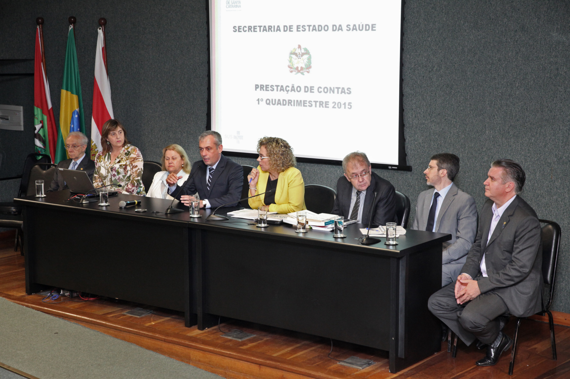 Secretaria de Saúde apresenta relatório de ações do 1º quadrimestre de 2015