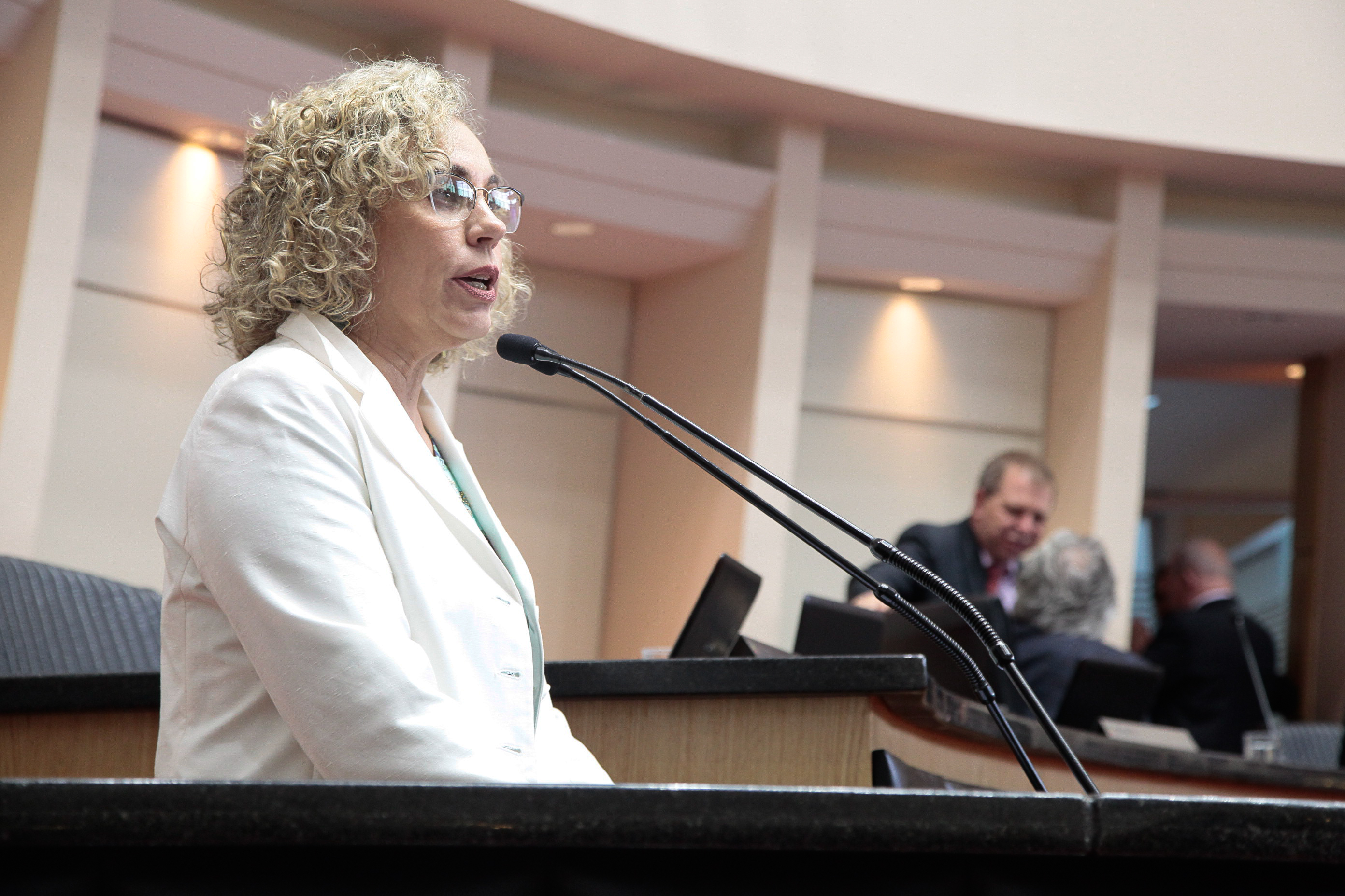 Sessão Ordinária da Assembleia Legislativa do Estado de Santa Catarina. Deputada Ana Paula Lima (PT)  - Foto: Miriam Zomer/Agência AL