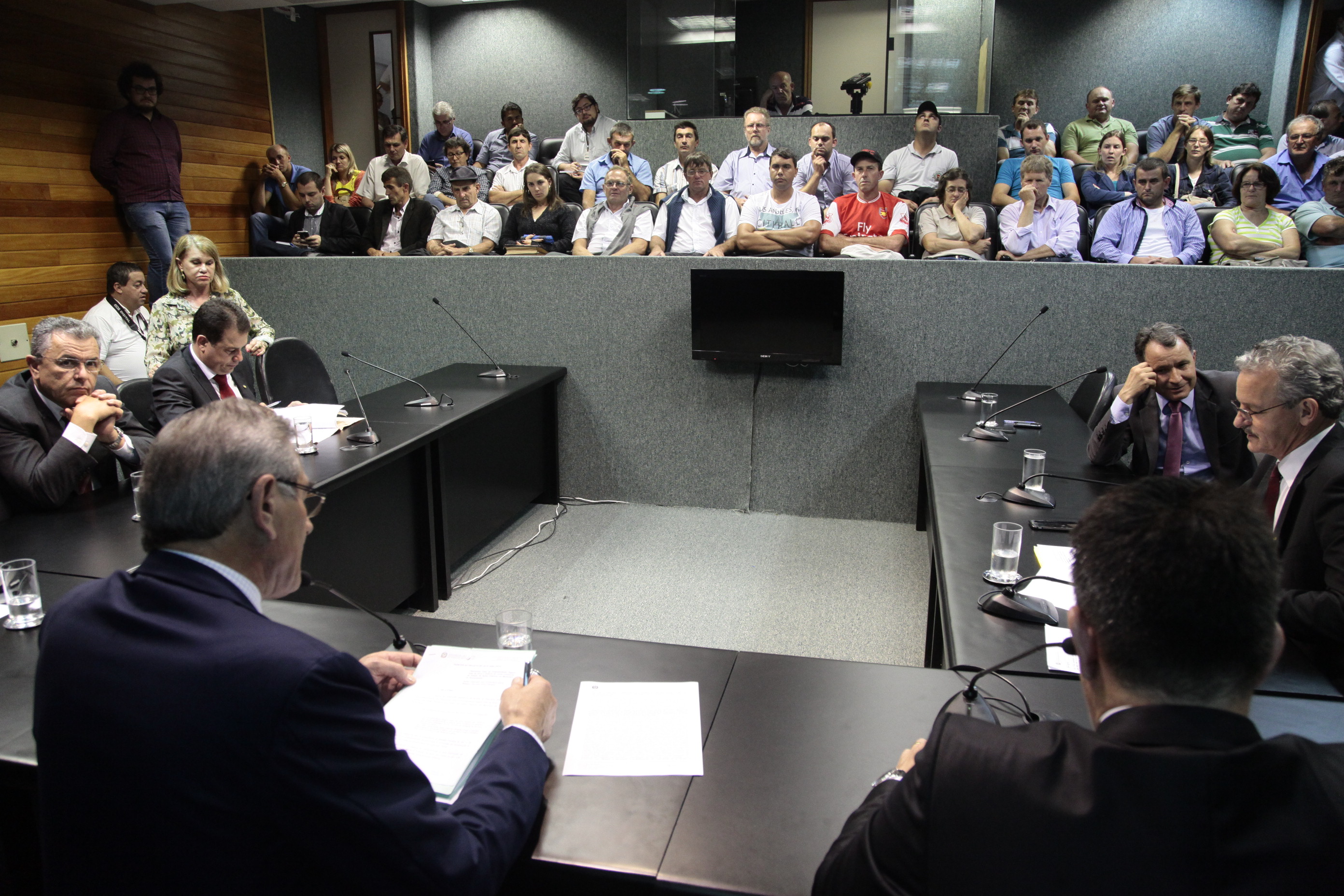 Reunião da Comissão de Economia, Ciência, Tecnologia, Minas e Energia. Foto: Miriam Zomer/Agência AL