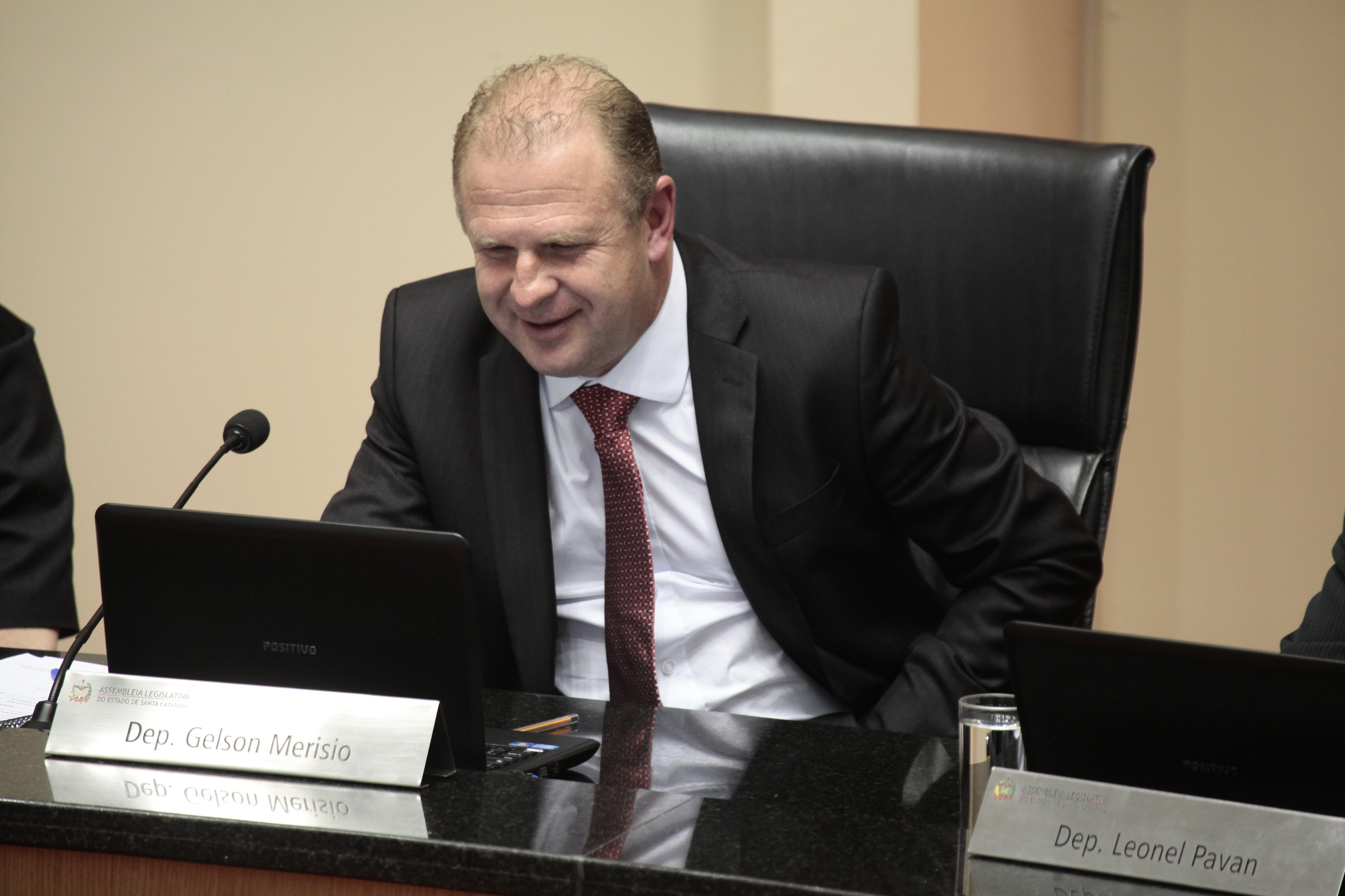 Sessão Ordinária da Assembleia Legislativa do Estado de Santa Catarina. Deputado Gelson Merisio (PSD) - Foto: Miriam Zomer/Agência AL