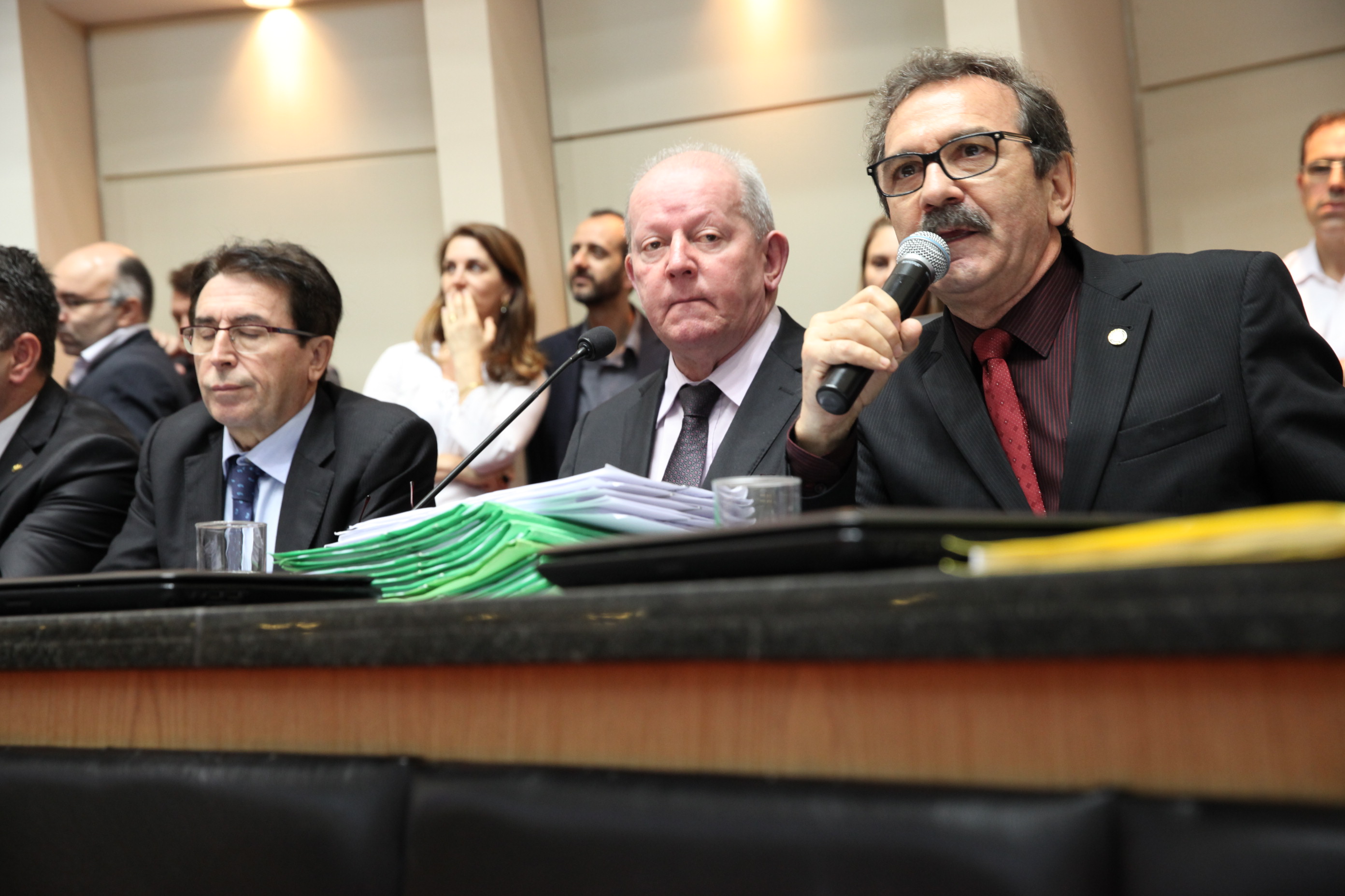 Reunião conjunta das comissões de Finanças  e Trabalho. Foto: Fábio Queiroz / Agência AL