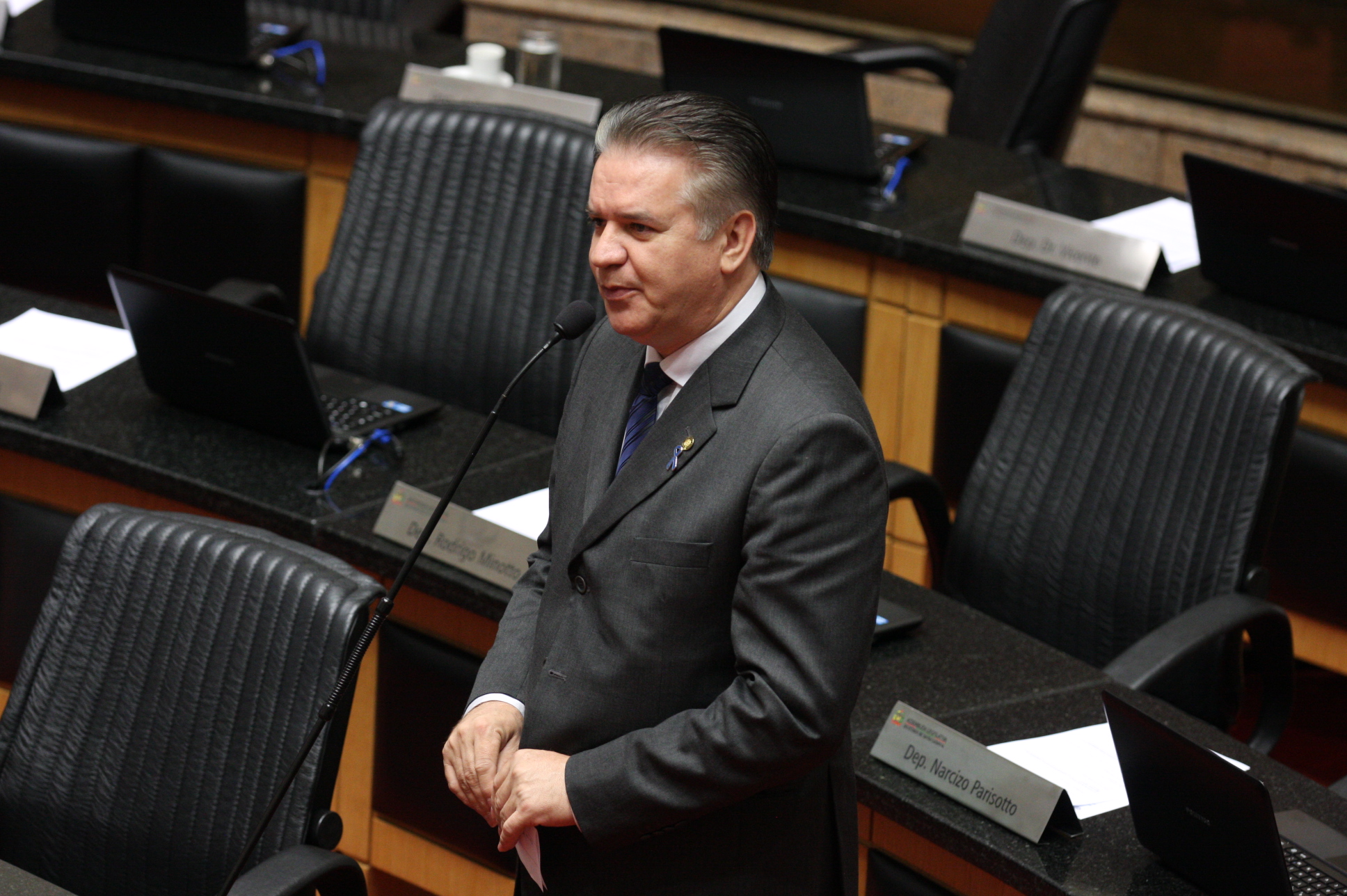 Sessão Ordinária. Deputado César Valduga (PCdoB). Foto: Yuri Santos / Agência AL