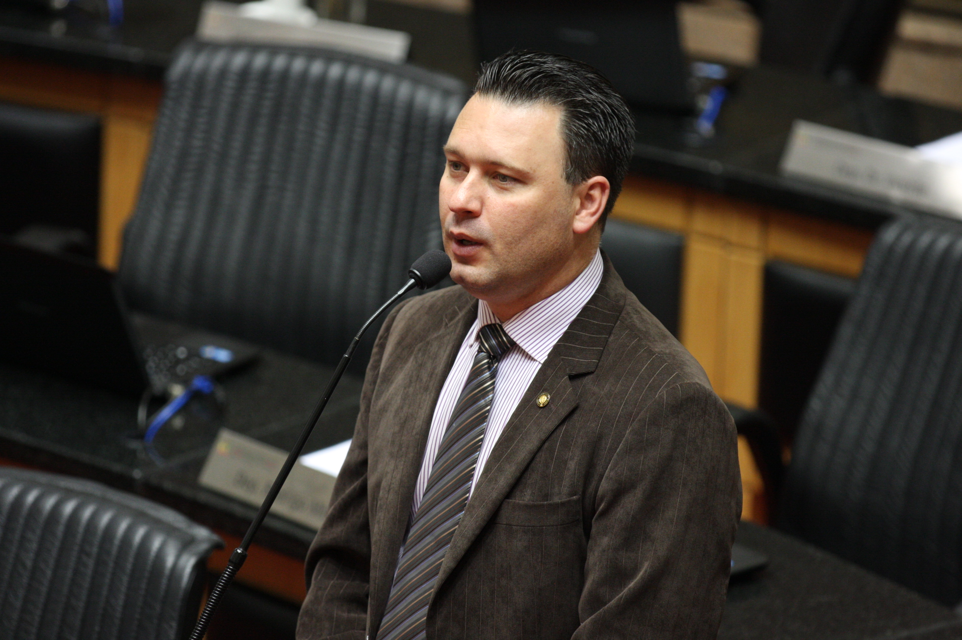 Sessão Ordinária. Deputado Julio Ronconi (PSB). Foto: Yuri Santos / Agência AL