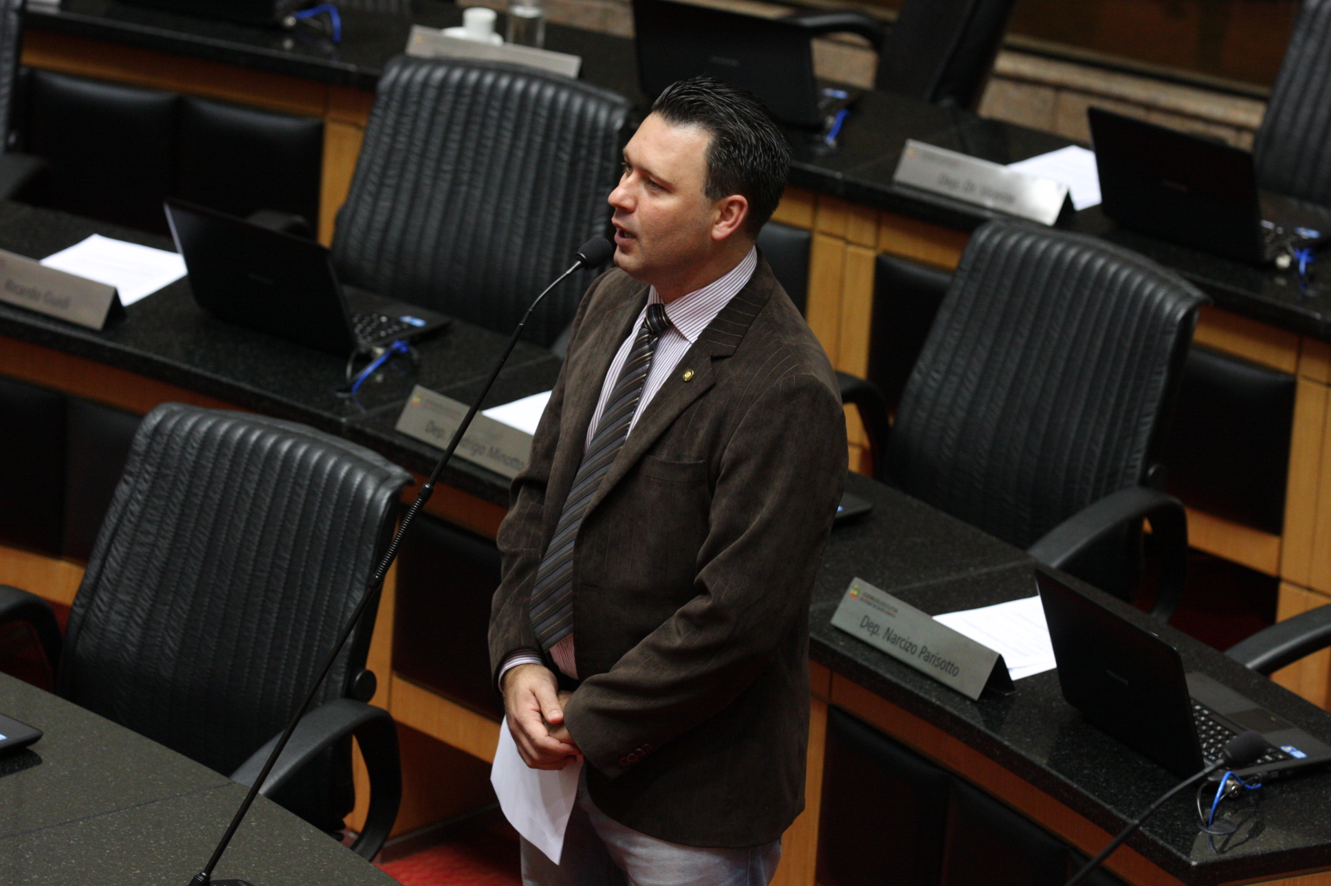 Sessão Ordinária. Deputado Julio Ronconi (PSB). Foto: Yuri Santos / Agência AL