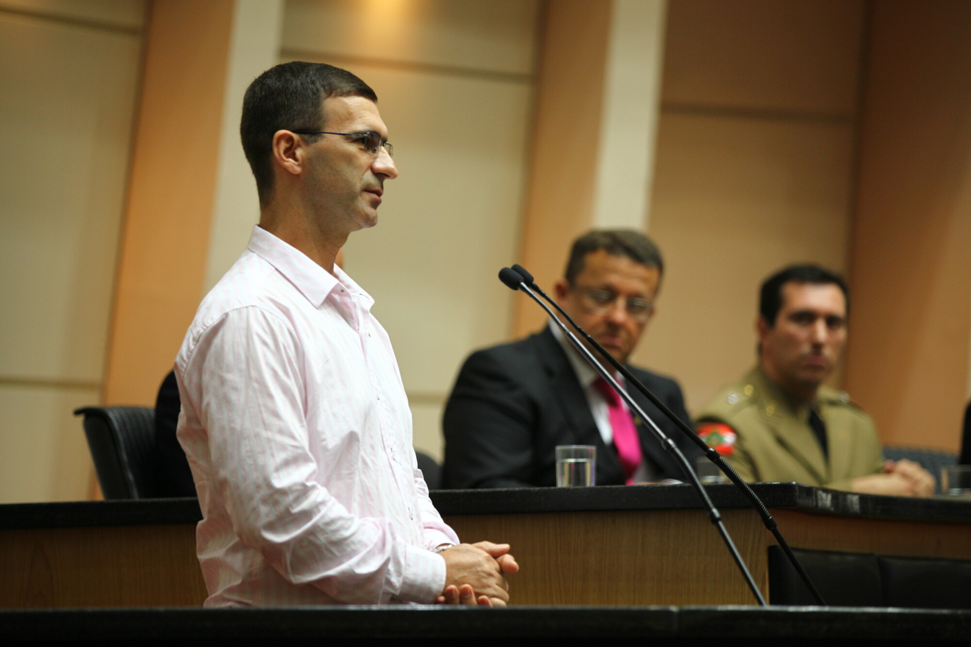 Jócio Nicodemos Martins fala na tribuna