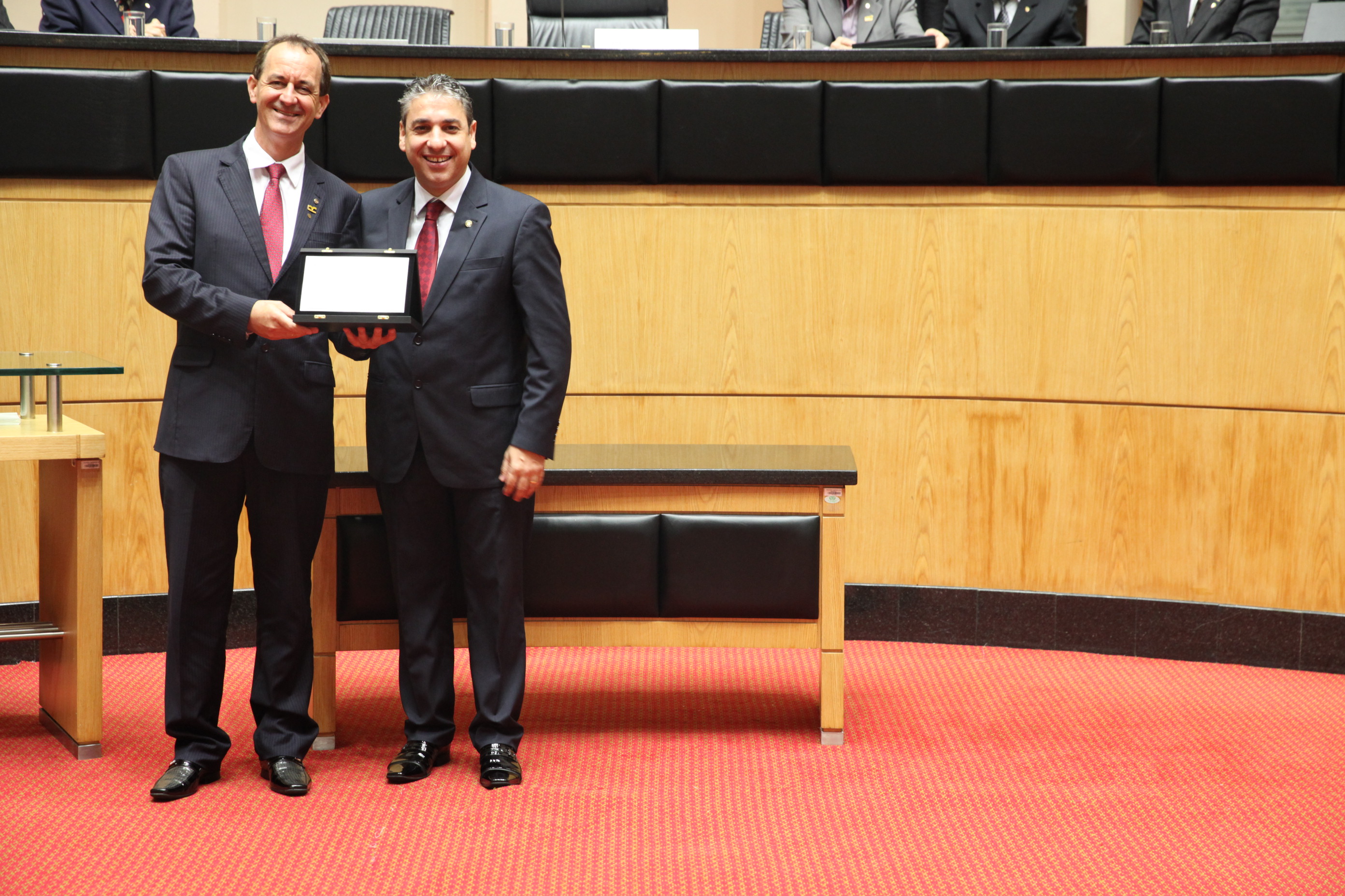 Sessão Especial em homenagem à passagem de 10 anos da Uniasselvi. Foto: Fábio Queiroz / Agência AL