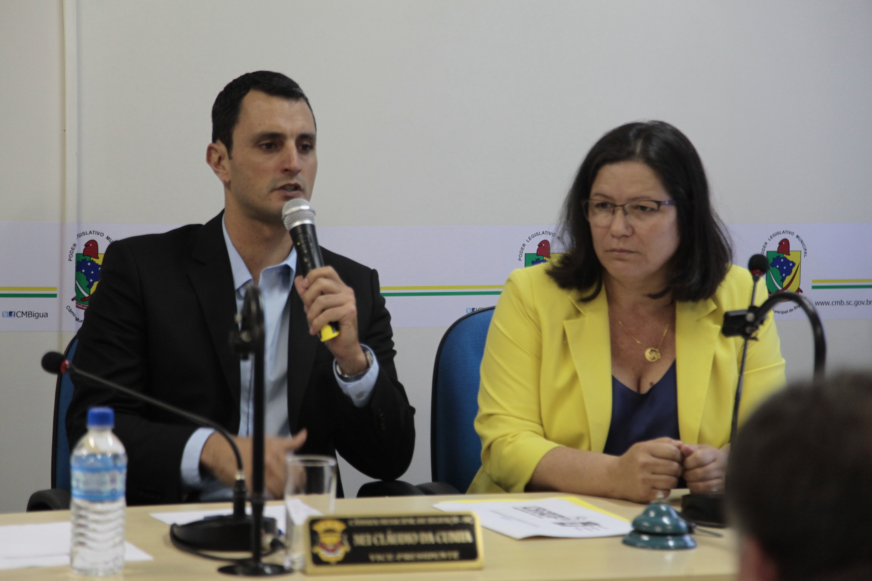 Audiência Pública para tratar a péssima situação da Rodovia SC-407 que liga os municípios de Biguaçu e Antônio Carlos.Foto: Miriam Zomer/Agência AL
