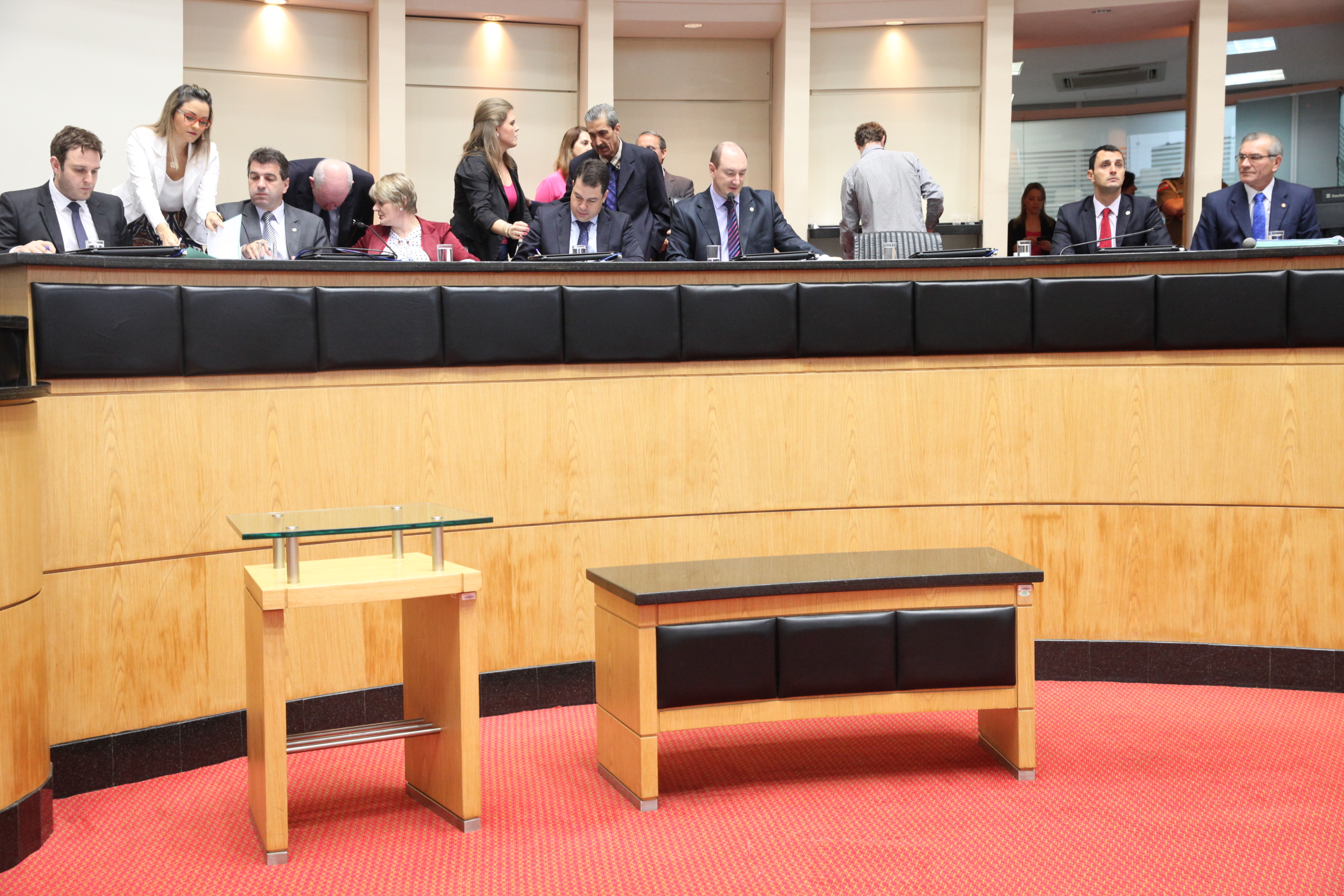 Reunião da Comissão de Constituição e Justiça. Foto: Fábio Queiroz / Agência AL