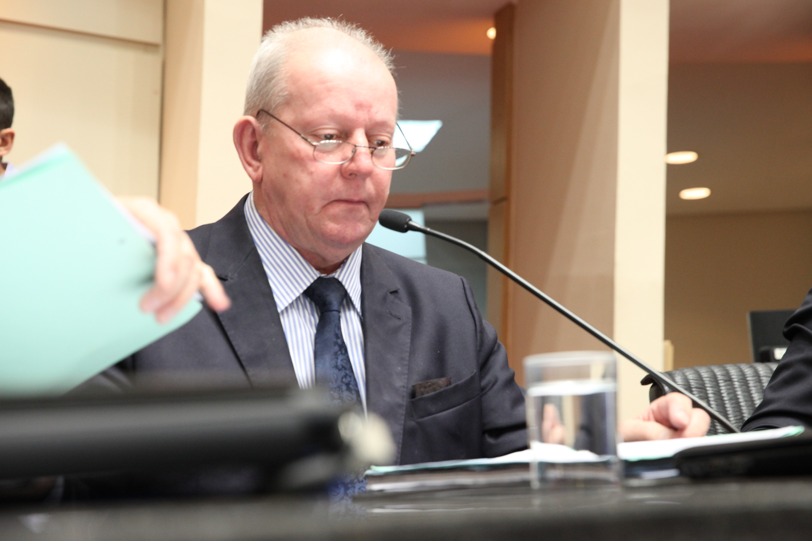 Reunião da Comissão de Constituição e Justiça. Foto: Fábio Queiroz / Agência AL