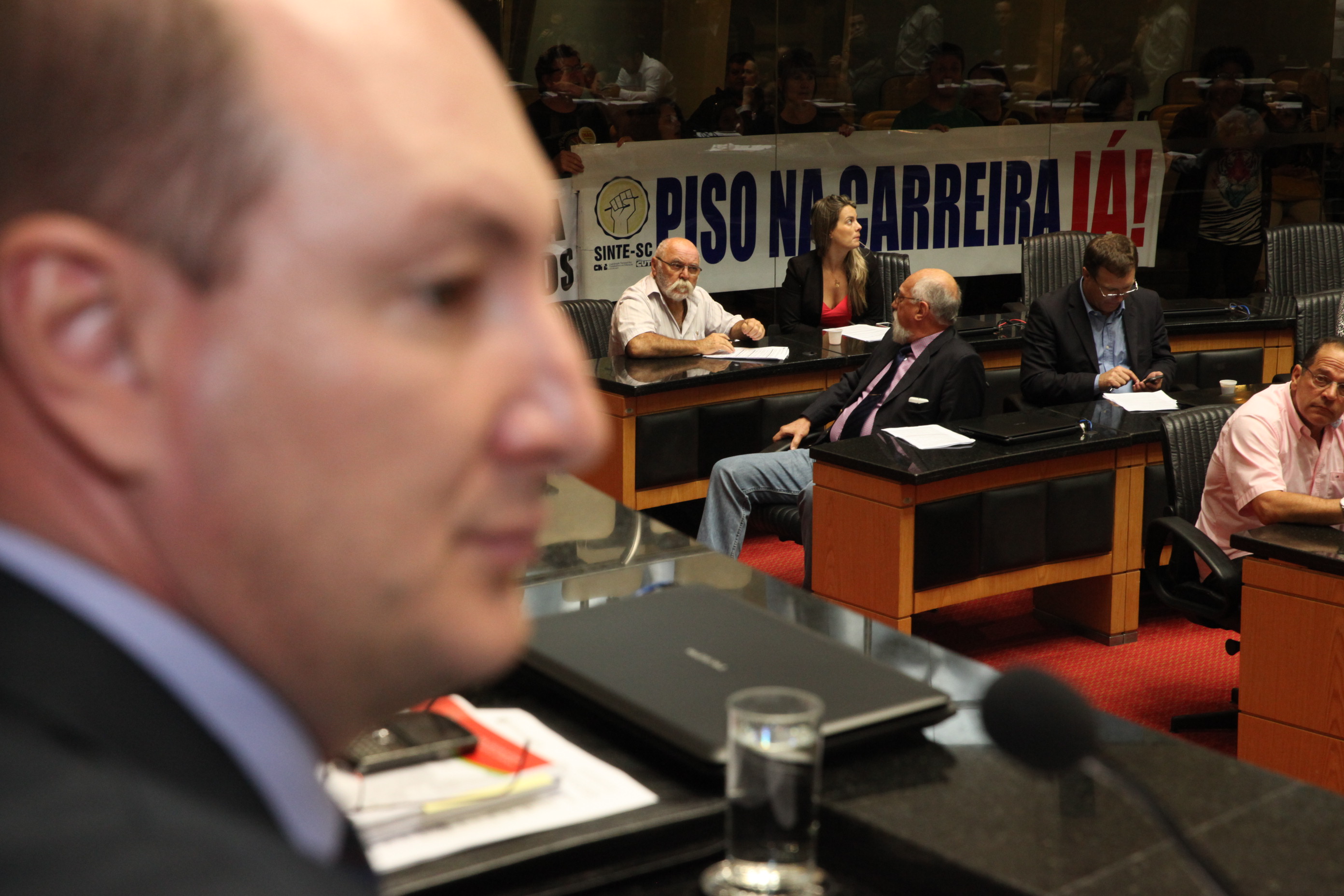 Reunião da Comissão de Constituição e Justiça. Foto: Fábio Queiroz / Agência AL