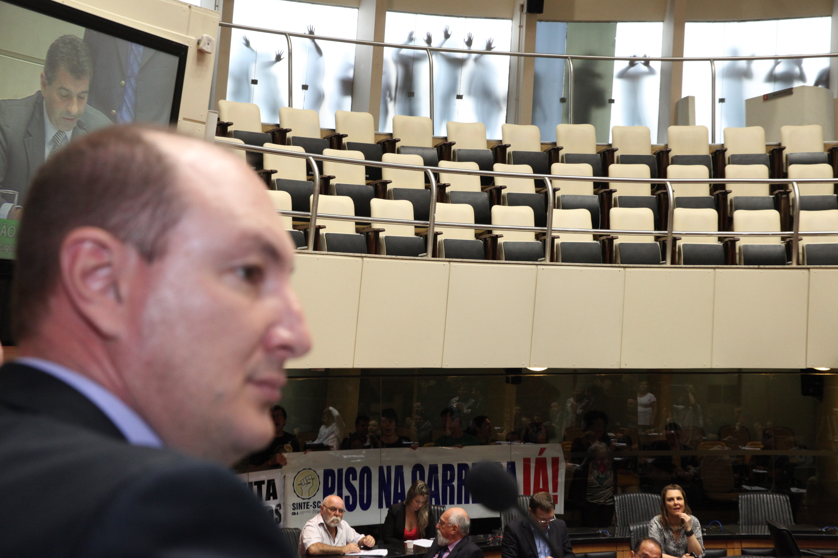 Reunião da Comissão de Constituição e Justiça. Foto: Fábio Queiroz / Agência AL