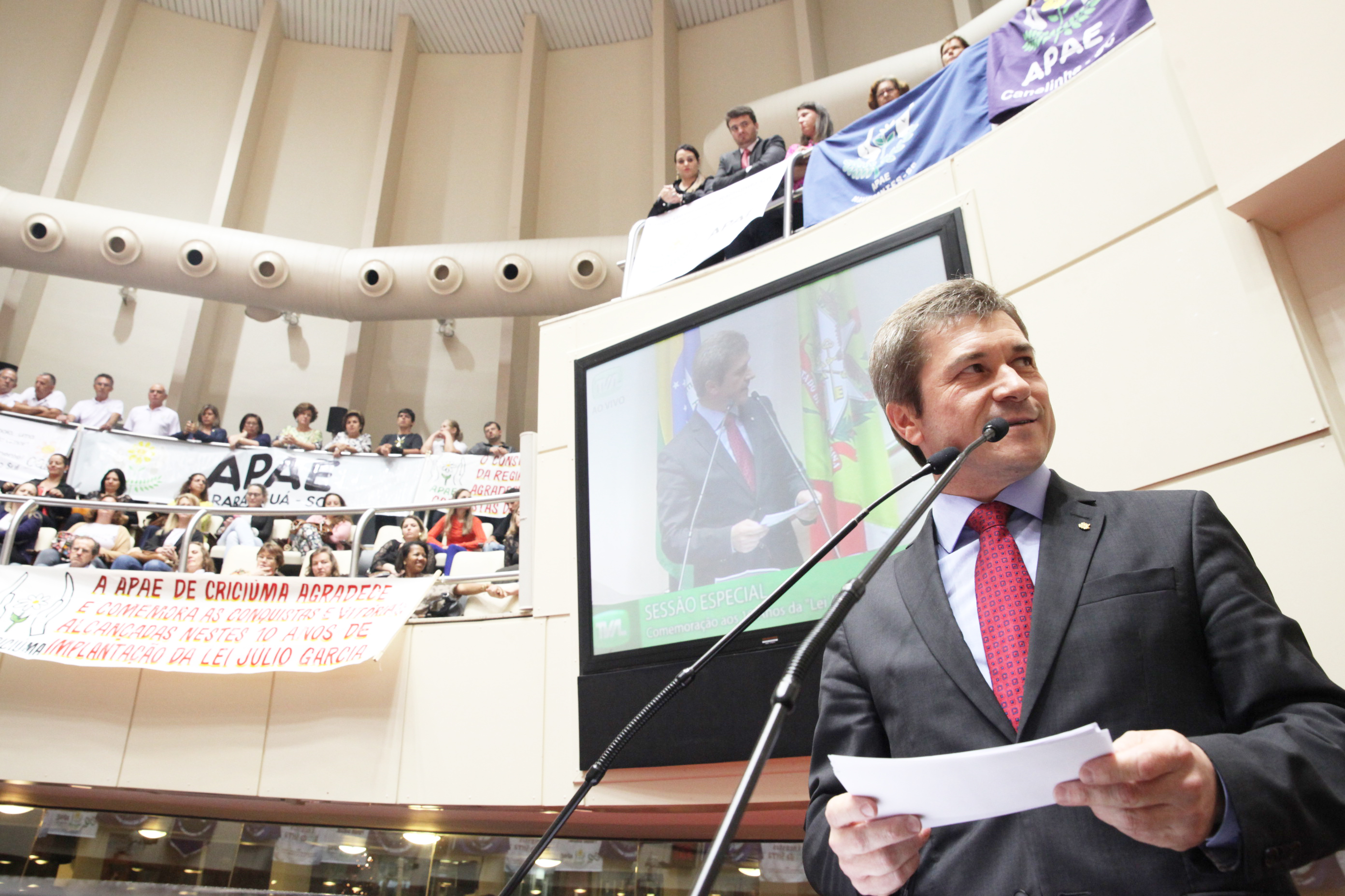 Sessão Especial em homenagem à passagem dos 10 Anos da Lei Júlio Garcia. Foto: Fábio Queiroz / Agência AL