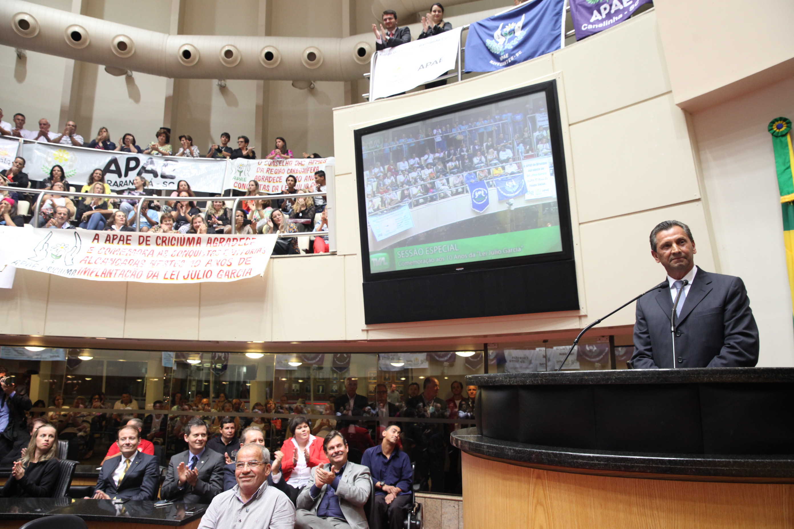 Sessão Especial em homenagem à passagem dos 10 Anos da Lei Júlio Garcia. Foto: Fábio Queiroz / Agência AL