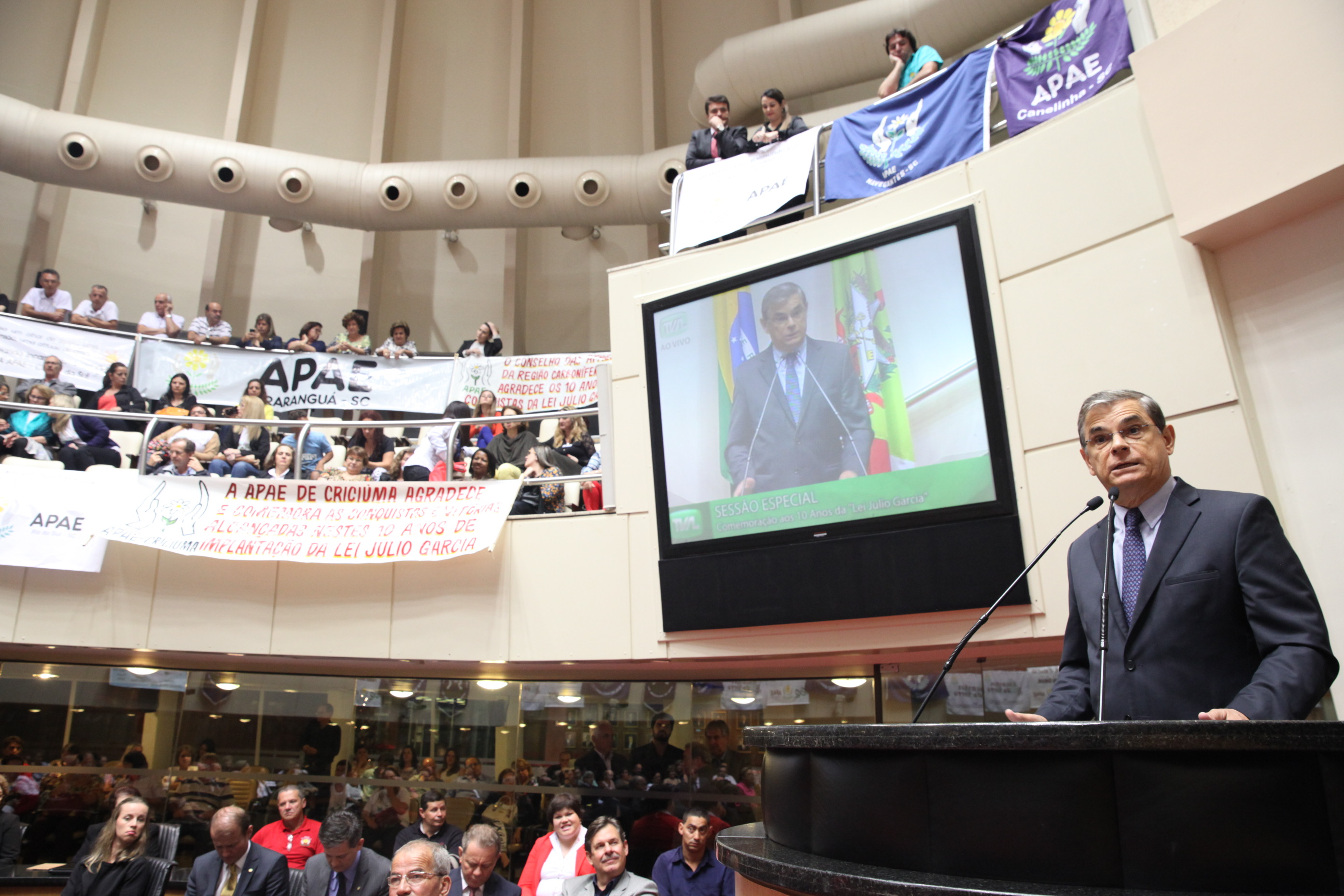 Sessão Especial em homenagem à passagem dos 10 Anos da Lei Júlio Garcia. Foto: Fábio Queiroz / Agência AL