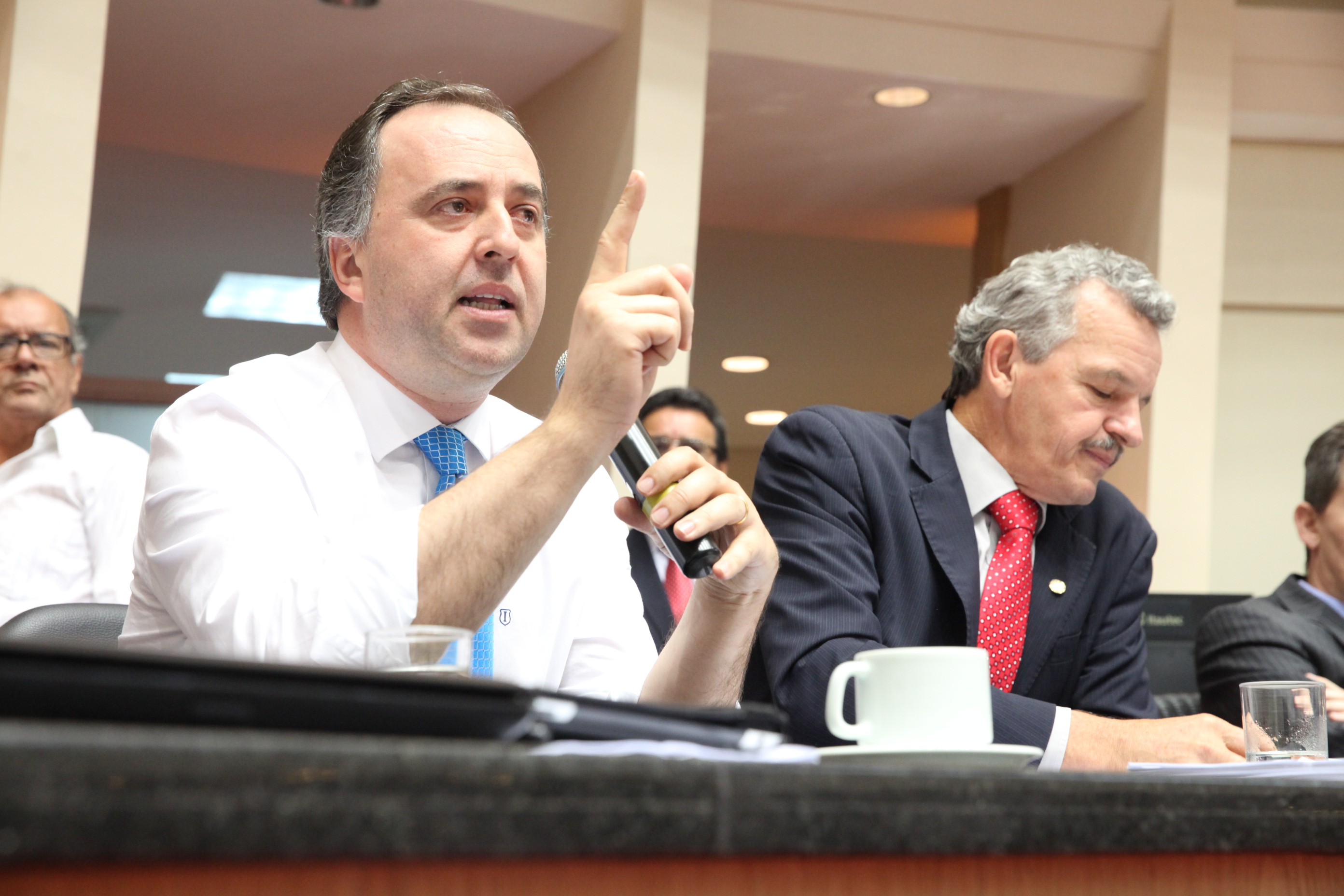 Reunião Conjunta das Comissões de Finanças e Trabalho. Foto: Fábio Queiroz / Agência AL